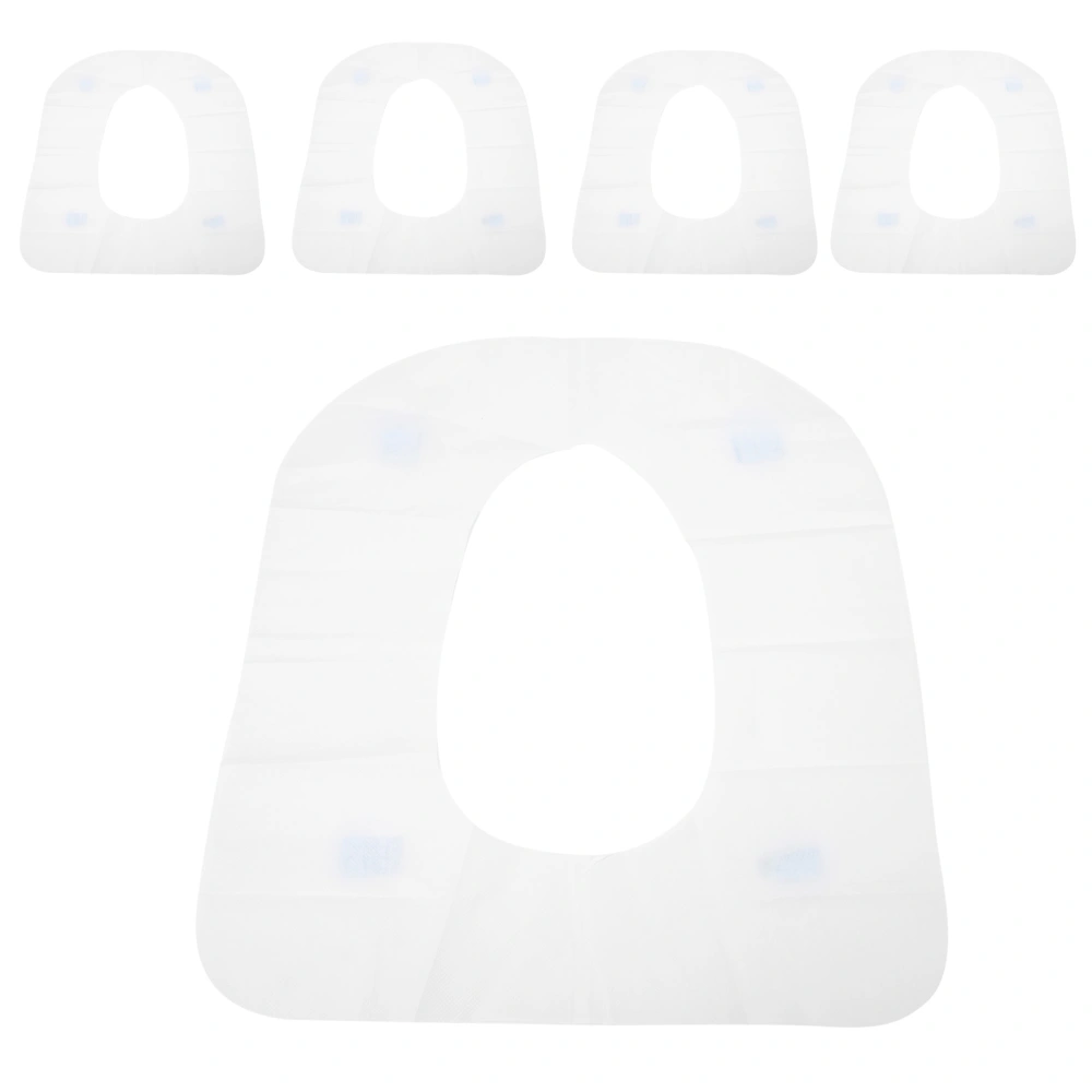 5Pcs Disposable Toilet Seat Cover Puerpera Travel Portable Waterproof Toilet Mat Cushion