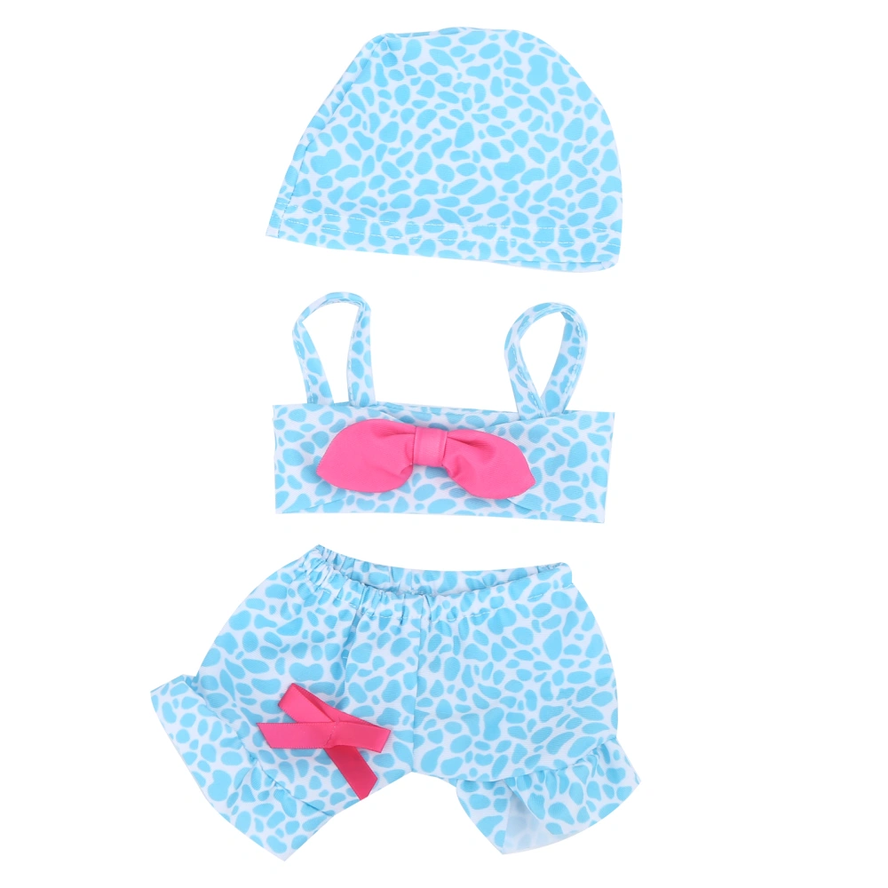 Doll Clothes Swimming Suit Dressing Baby Doll Outfits Accessories for 43cm Doll ToyQD18‑019