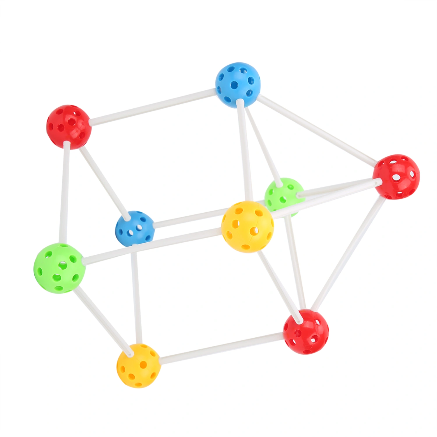 Children Building Toy Toddler Assembly Construction Building Stick Ball Toy Gift