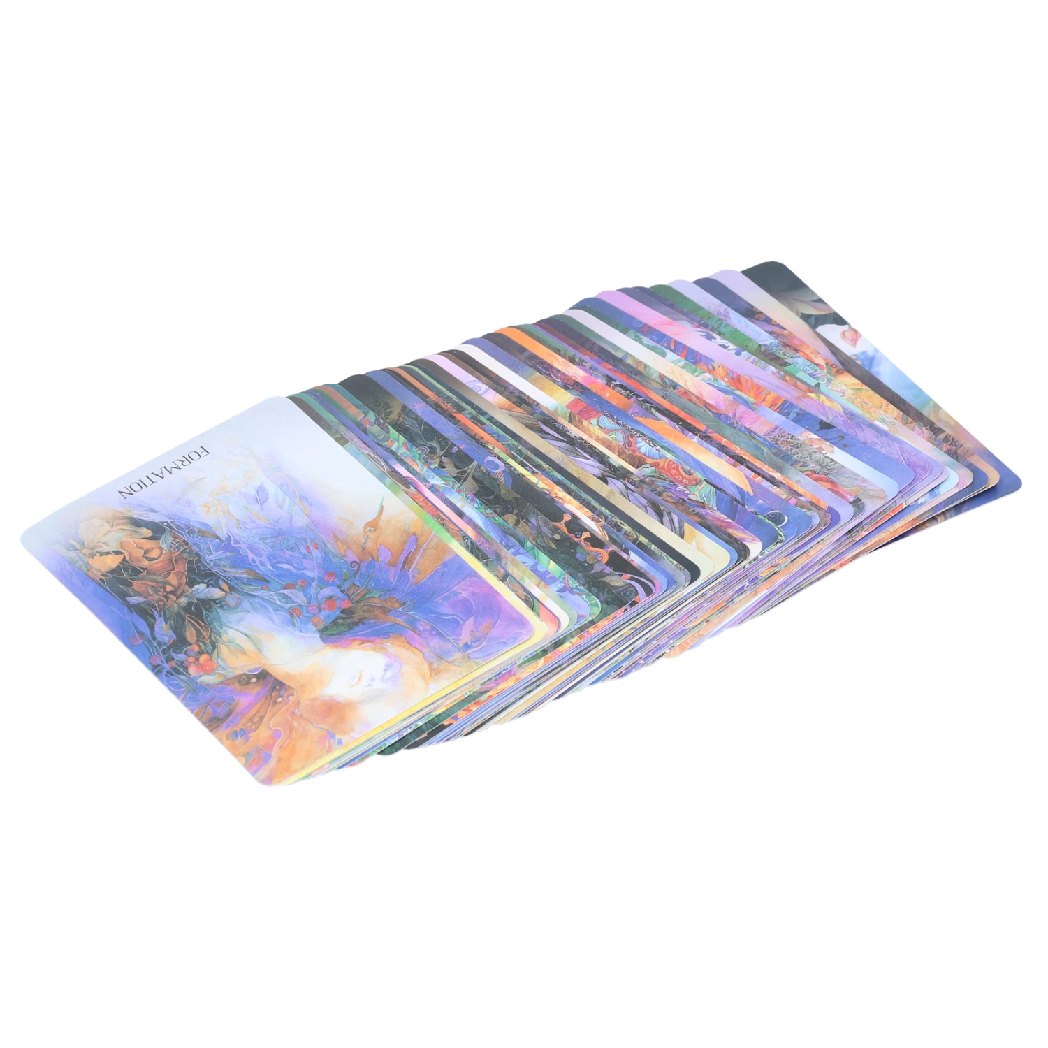 Earth Theme Paper Tarot Cards Divination Playing Cards Interaction Board Game Card English Version