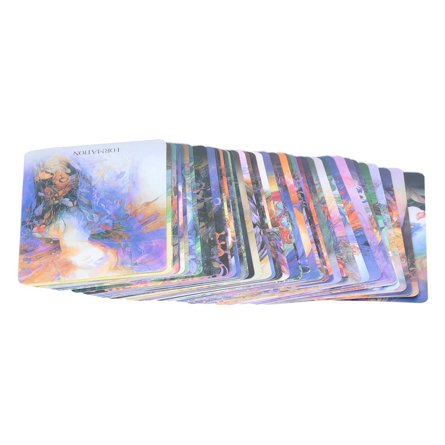 Earth Theme Paper Tarot Cards Divination Playing Cards Interaction Board Game Card English Version