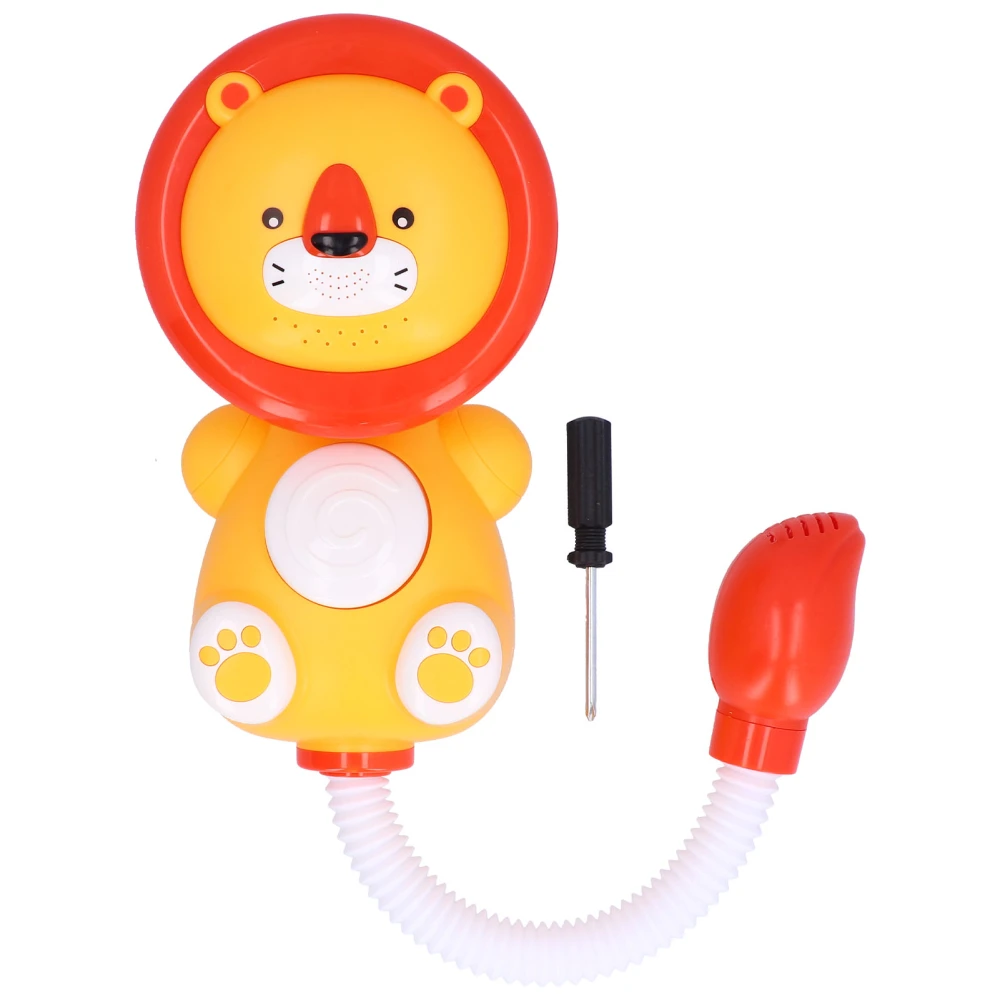 Cute Cartoon Pattern Baby Bath Toys Electric Bath Shower Head Kids Bathing Water Toy Accessory