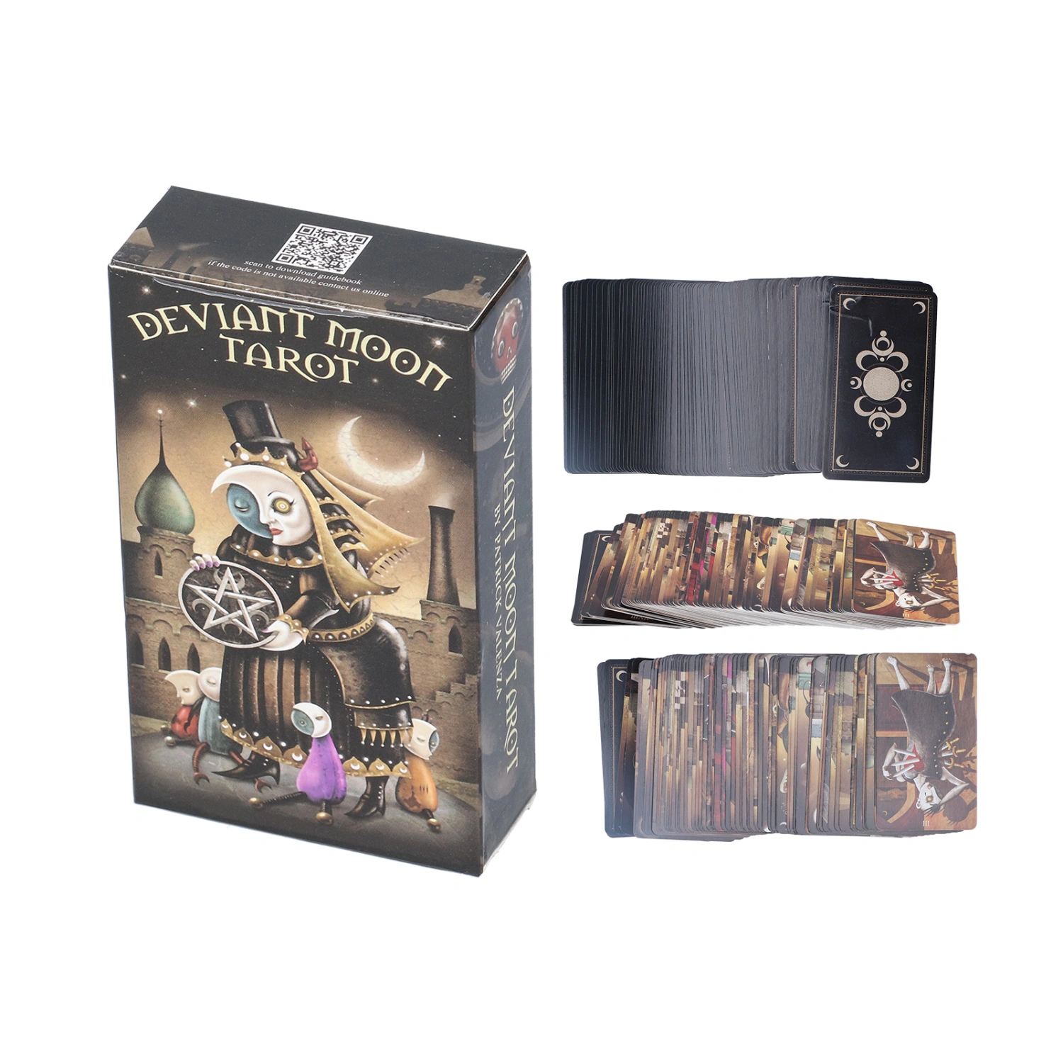 Paper Tarot Deck Divination Playing Cards Interaction Paper Tarot Cards Board Game English Version