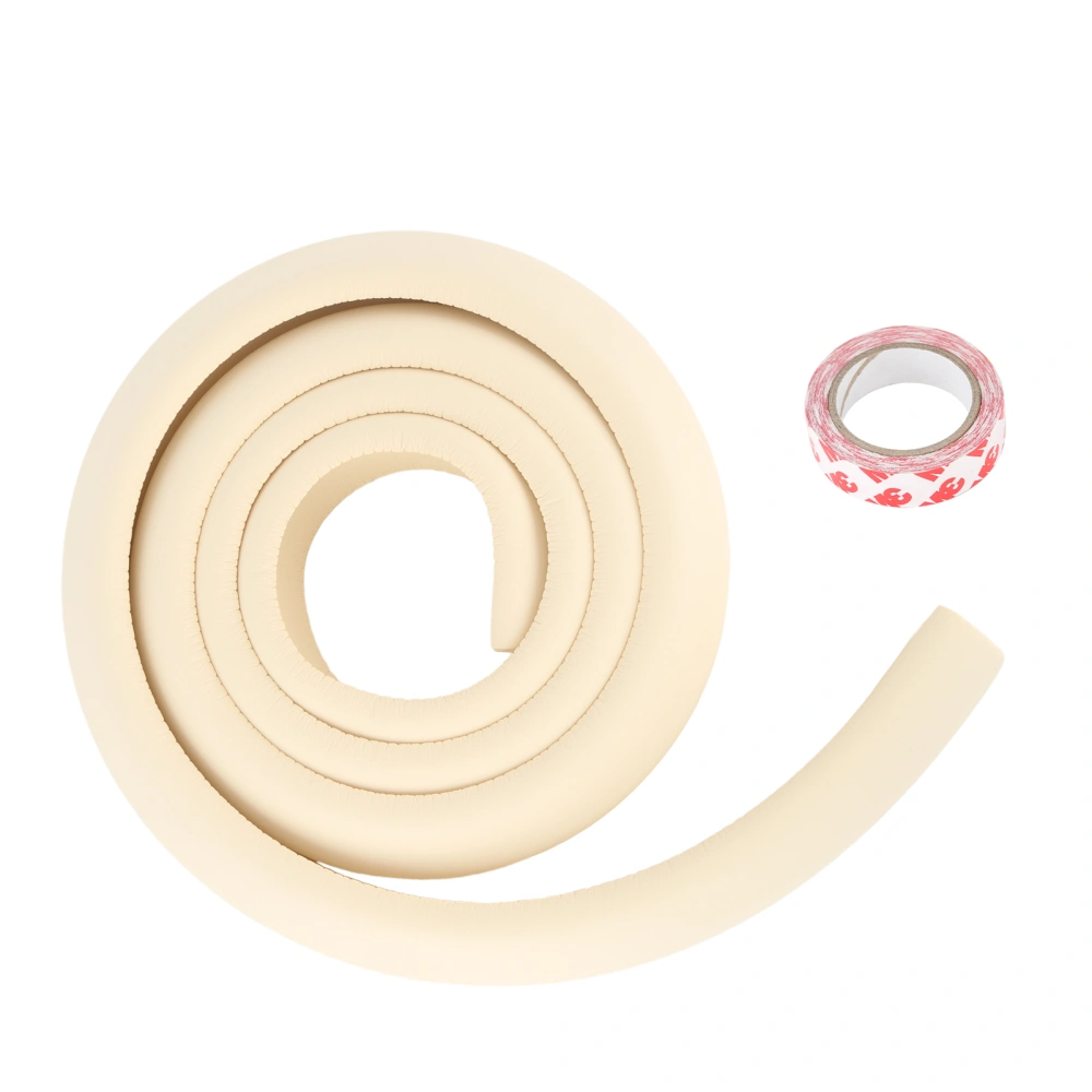 Baby Proofing Edge Protector L-Type High Elastic Furniture Edge Cushion Guard for Home Safety(Beige )