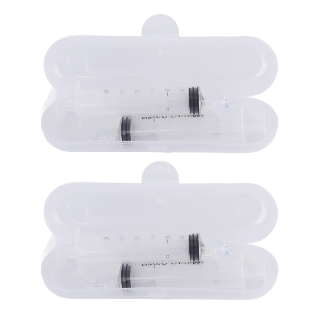 2 Set Professional Syringe Baby Nasal Irrigator Portable Infant Nose Cleaner Rinsing Device