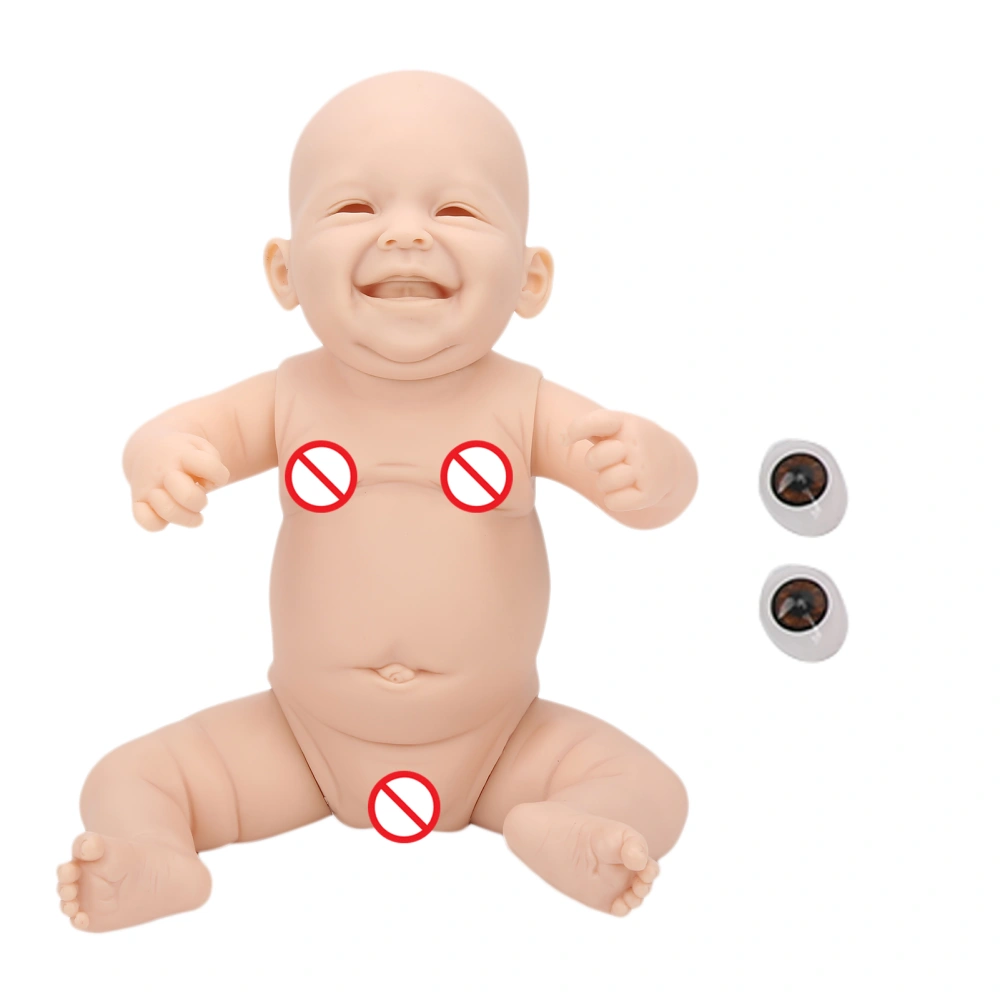 18inch Unpainted Blank Reborn Baby Doll Kit DIY Simulation Newborn Baby Doll Mold Set