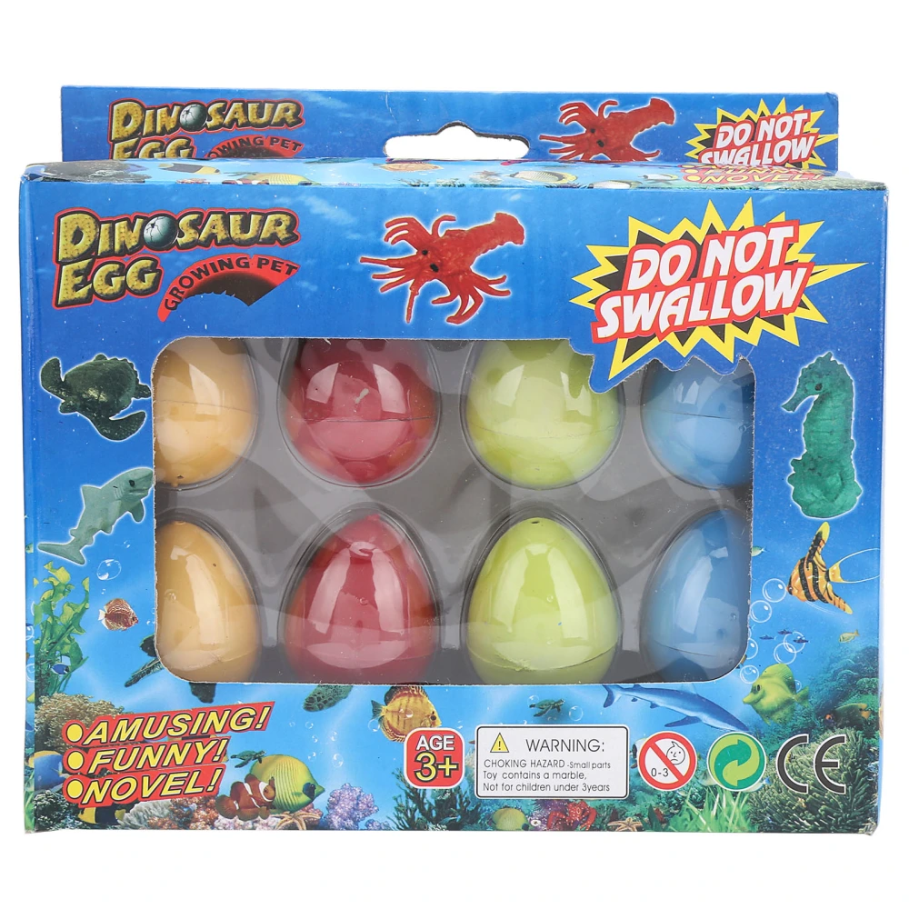 Marine Animal Incubation Growing Egg Colorful Easter Egg Children Educational Toy GiftOcean Series