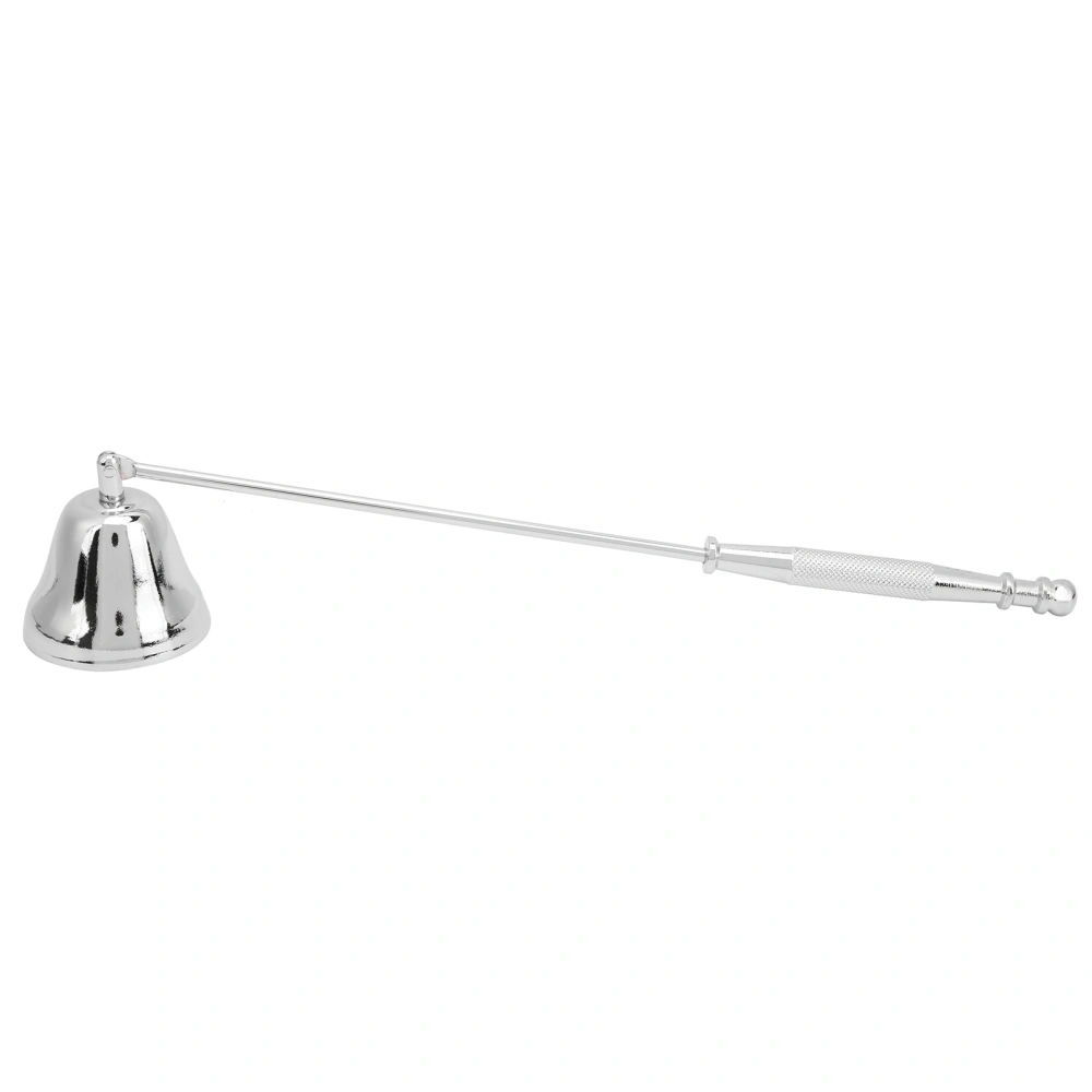 Stainless Steel Candle Snuffer Candle Extinguishing Tool with Long Handle AccessorySilver