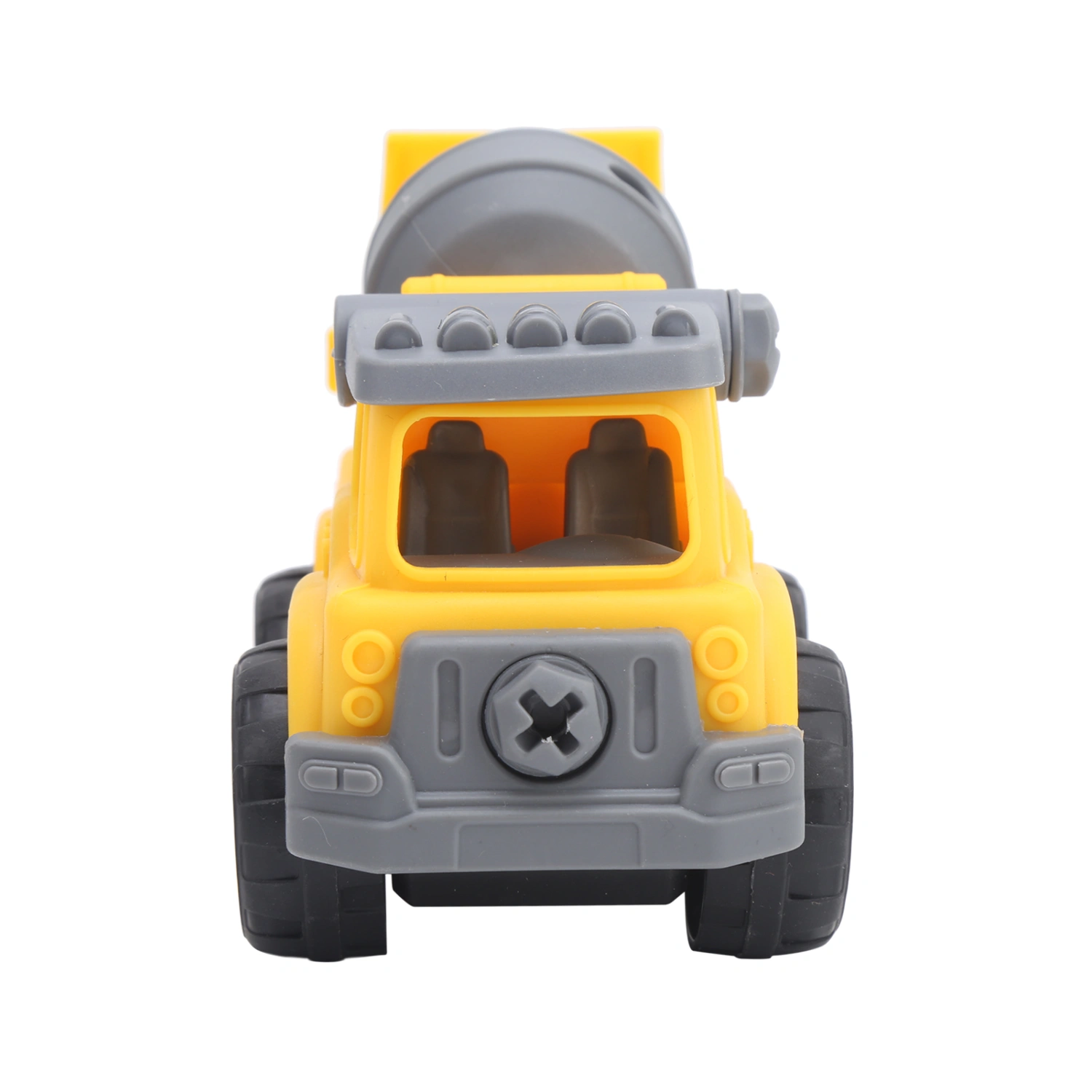 DIY Engineering Truck Toy Children Kids Detachable Car Model Education Toy GiftsEngineering Mixer Car