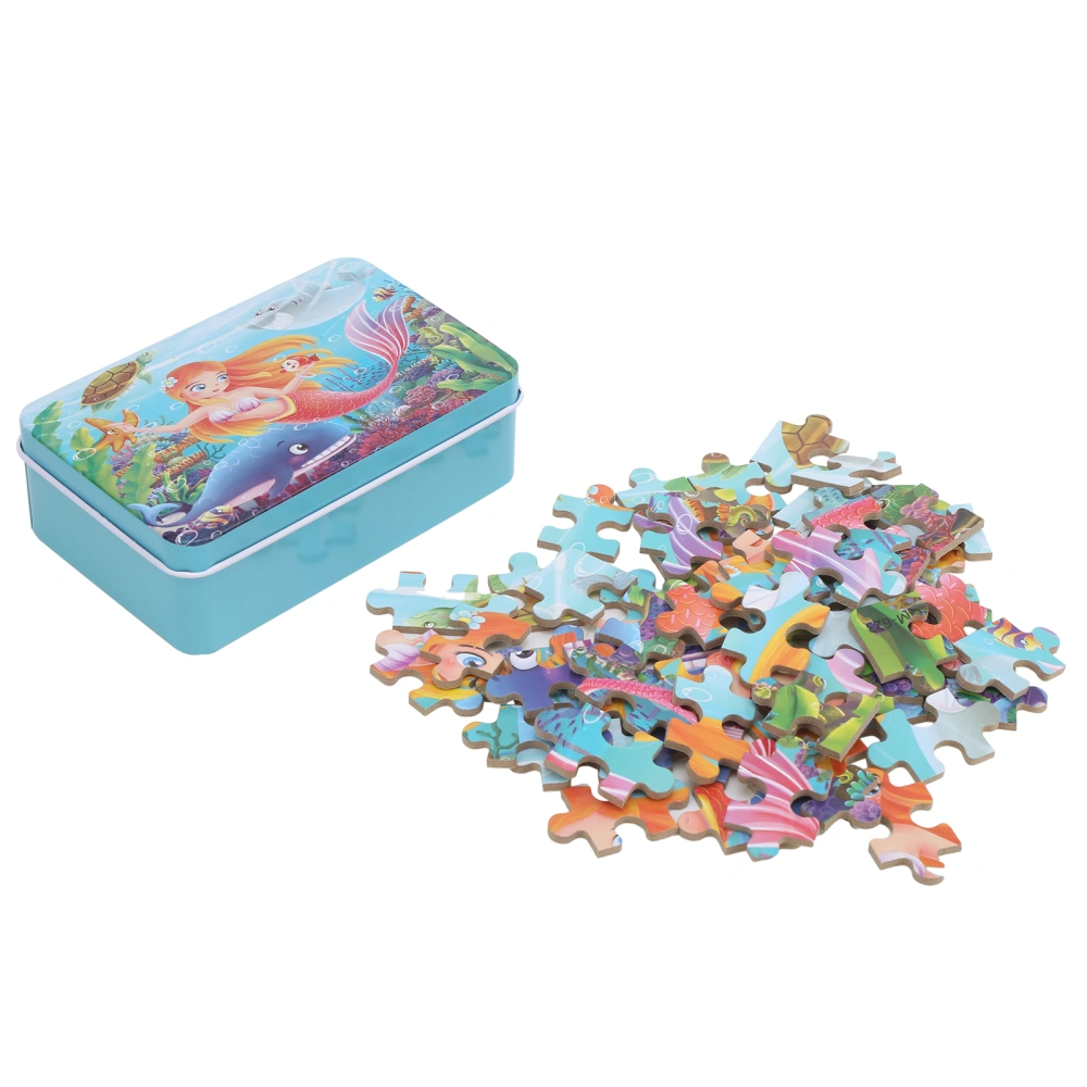 60pcs Children Cartoon Jigsaw Puzzle Early Learning Educational Baby Toddler Gift Toy2#