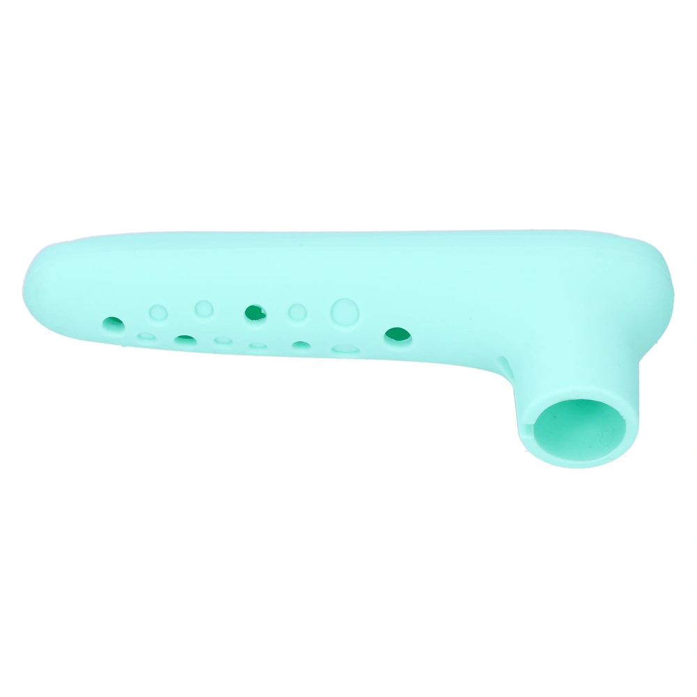 Silicone Door Handle Cover AntiCollision AntiStatic Doorknob Protective Sleeve Child Safety(Light Green )