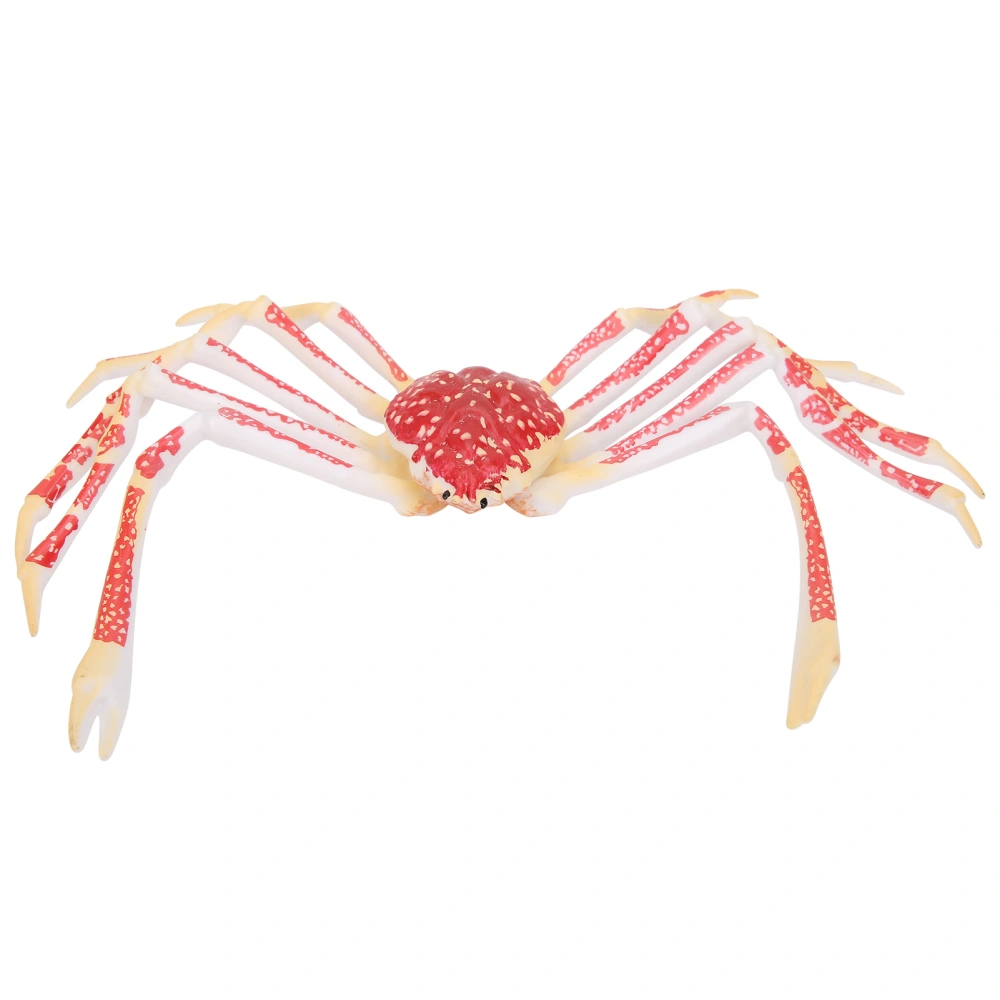 Simulated Crab Model Decoration Children Plastic Sea Animal Toy Kid Gift Home Party DecorCrab Model