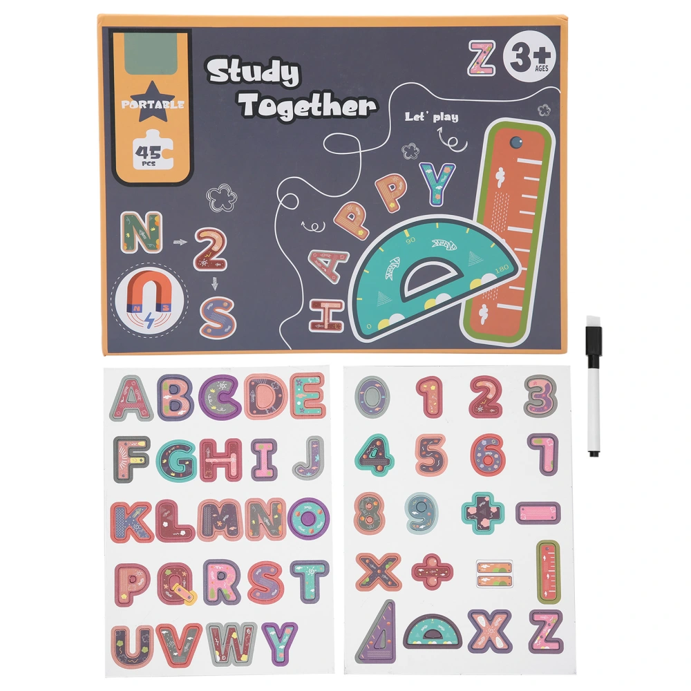 Kids Magnetic Jigsaw Puzzle DIY Paper Drawing Board Children Educational Toy GiftMagnetic Puzzle