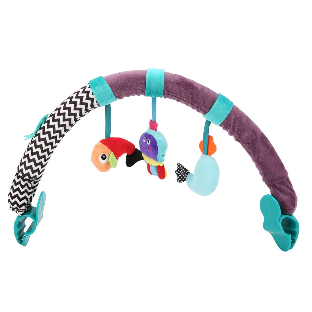 Infant Bed Crib Hanging Rattles Lovely Animal Baby Stroller Hanging Toys Accessory(Type d'océan )