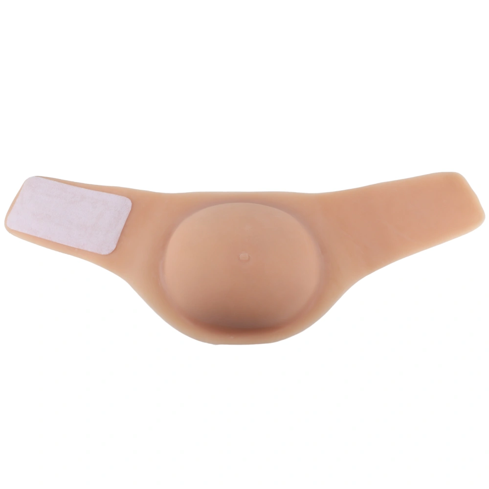 Fake Pregnancy Belly Silicone and Silk Floss Artificial Pregnant Tummy Performance Photography Props