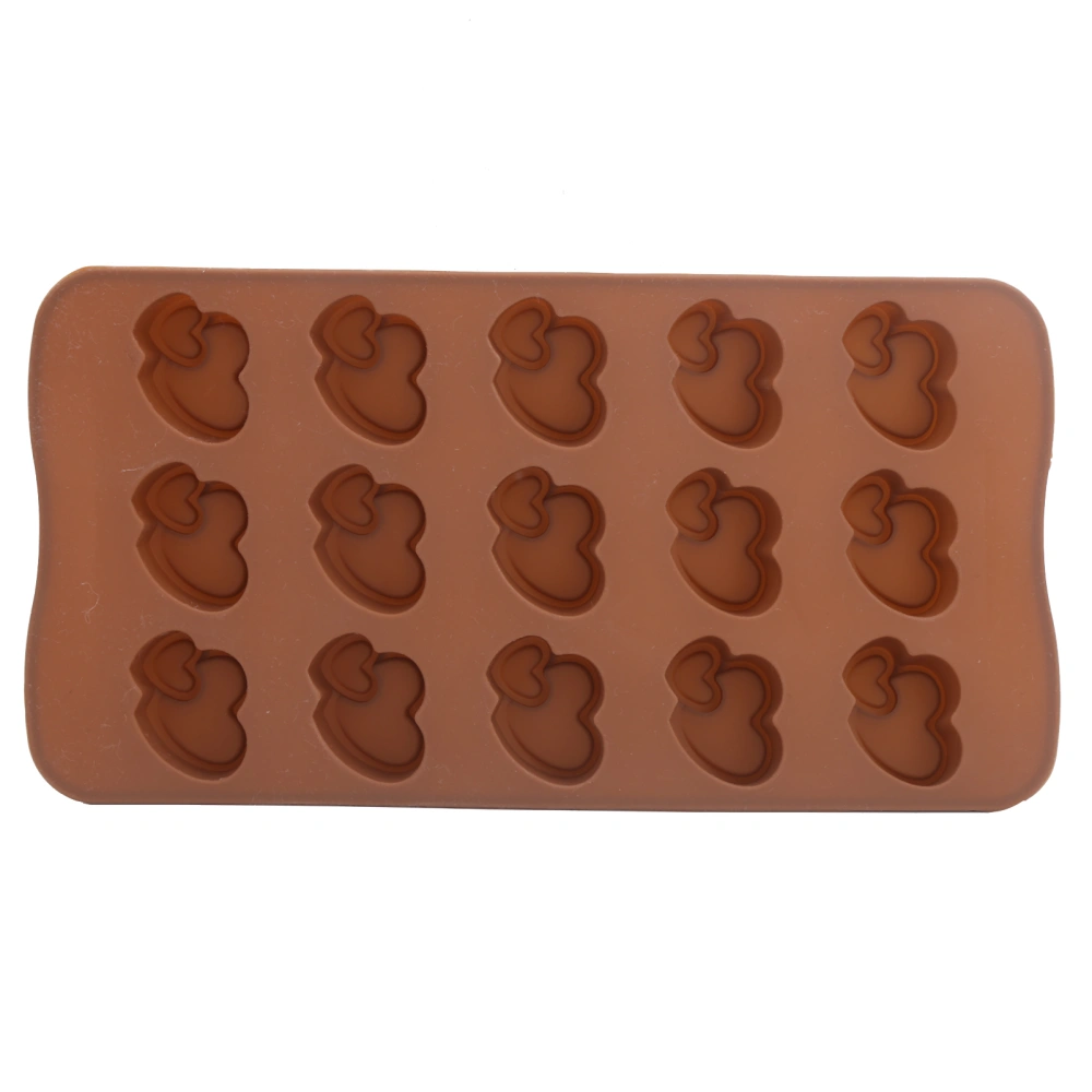 Chocolate Mold Silicone Non-Stick DIY Candies Cake Mould Heart Shape Baking ToolMold