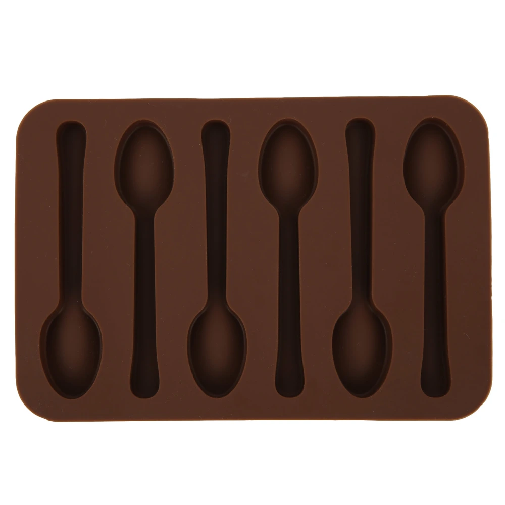 Cake Chocolate Mold Non‑Stick Spoon Shape DIY Baking Mould Tool Bakeware Kitchen AccessoriesSpoon Shape