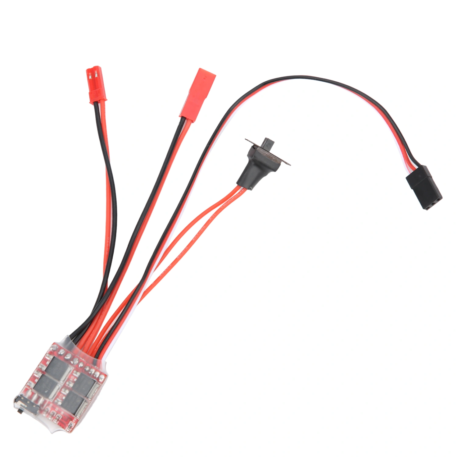 20A ESC 2KHz Forward Reverse Electronic Speed Controller with Brake for RC Car Boat ModelBeushed ESC