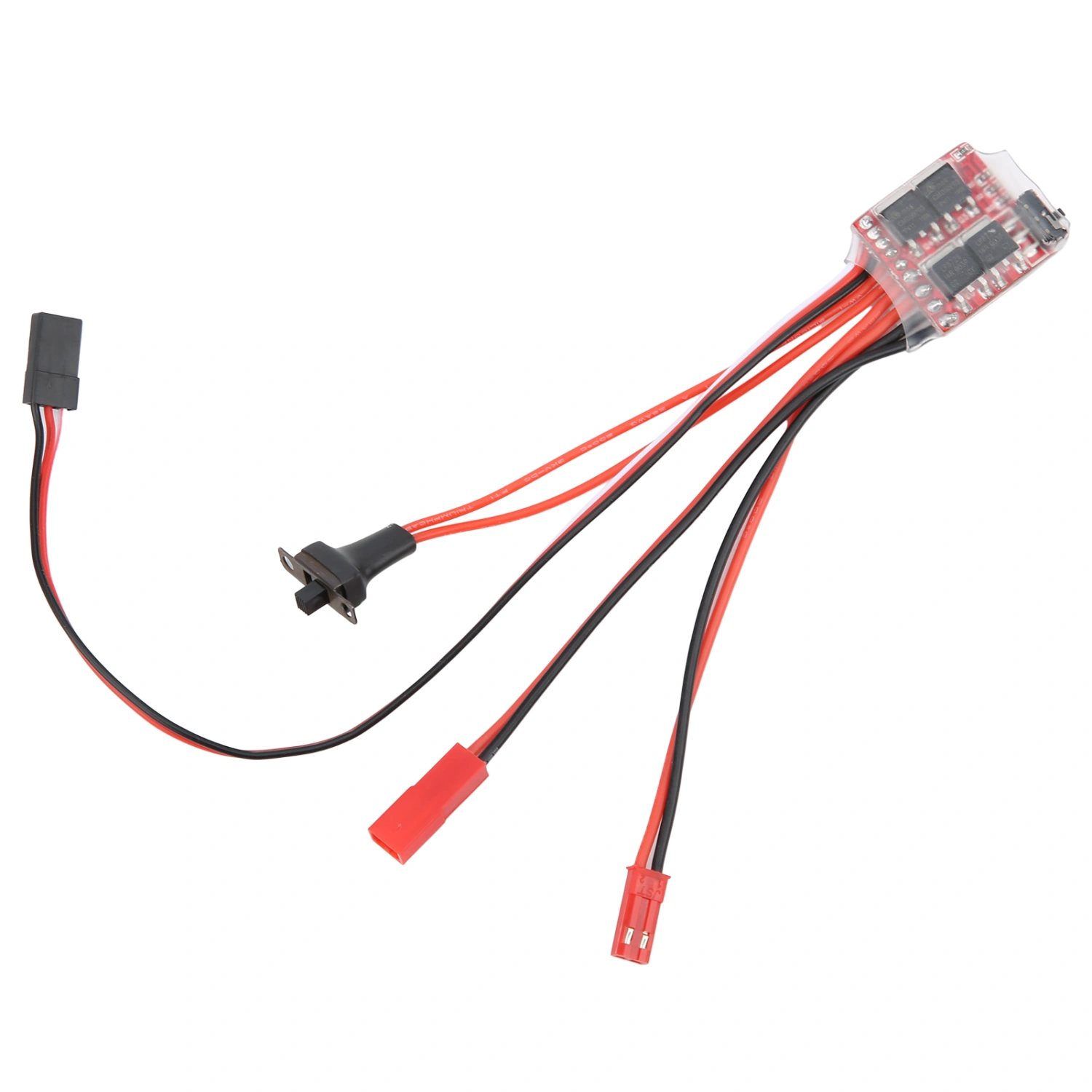 20A ESC 2KHz Forward Reverse Electronic Speed Controller with Brake for RC Car Boat ModelBeushed ESC