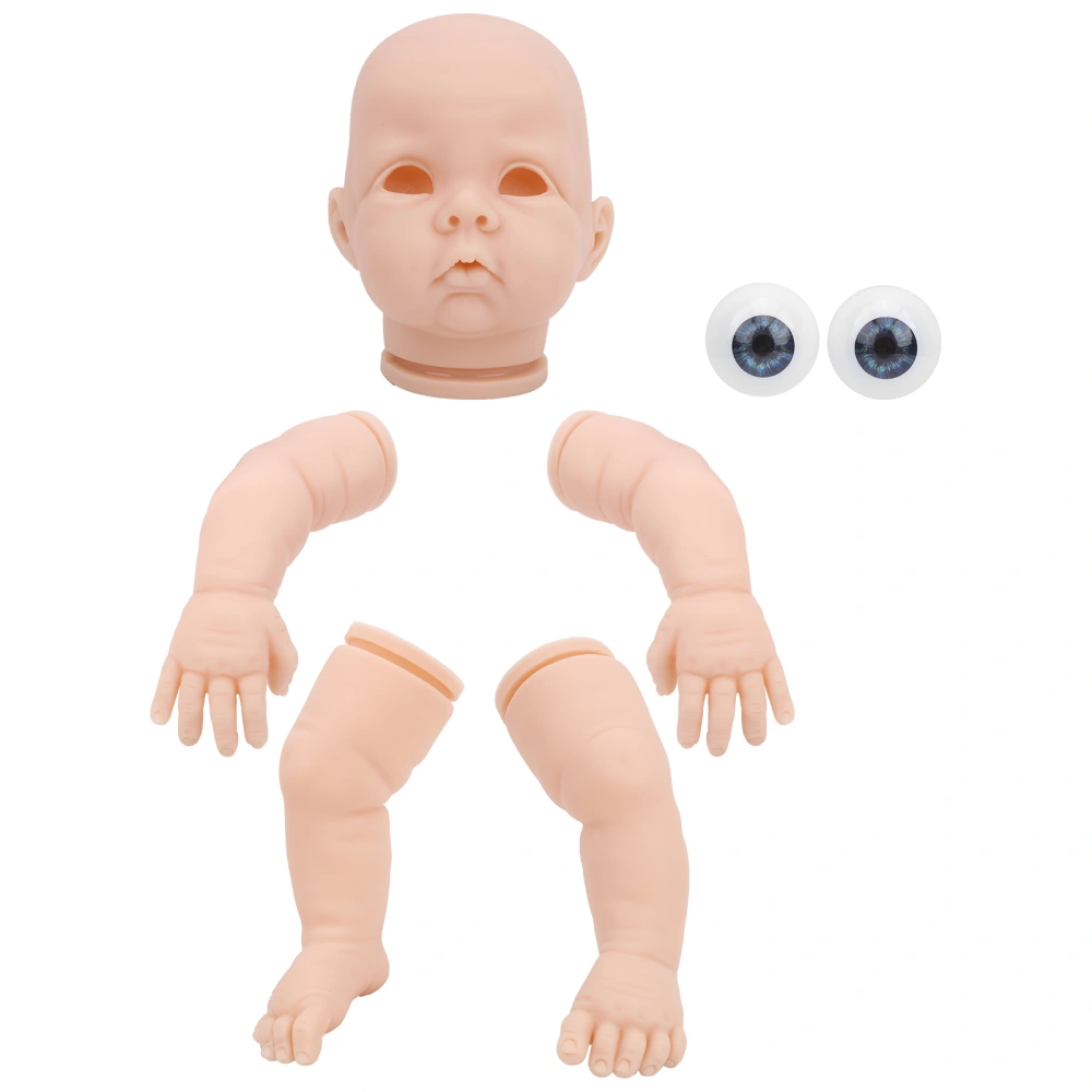 21 Inch Simulation Unpainted Reborn Baby Doll Model Sets DIY Reborn Doll Kits Parts Toy