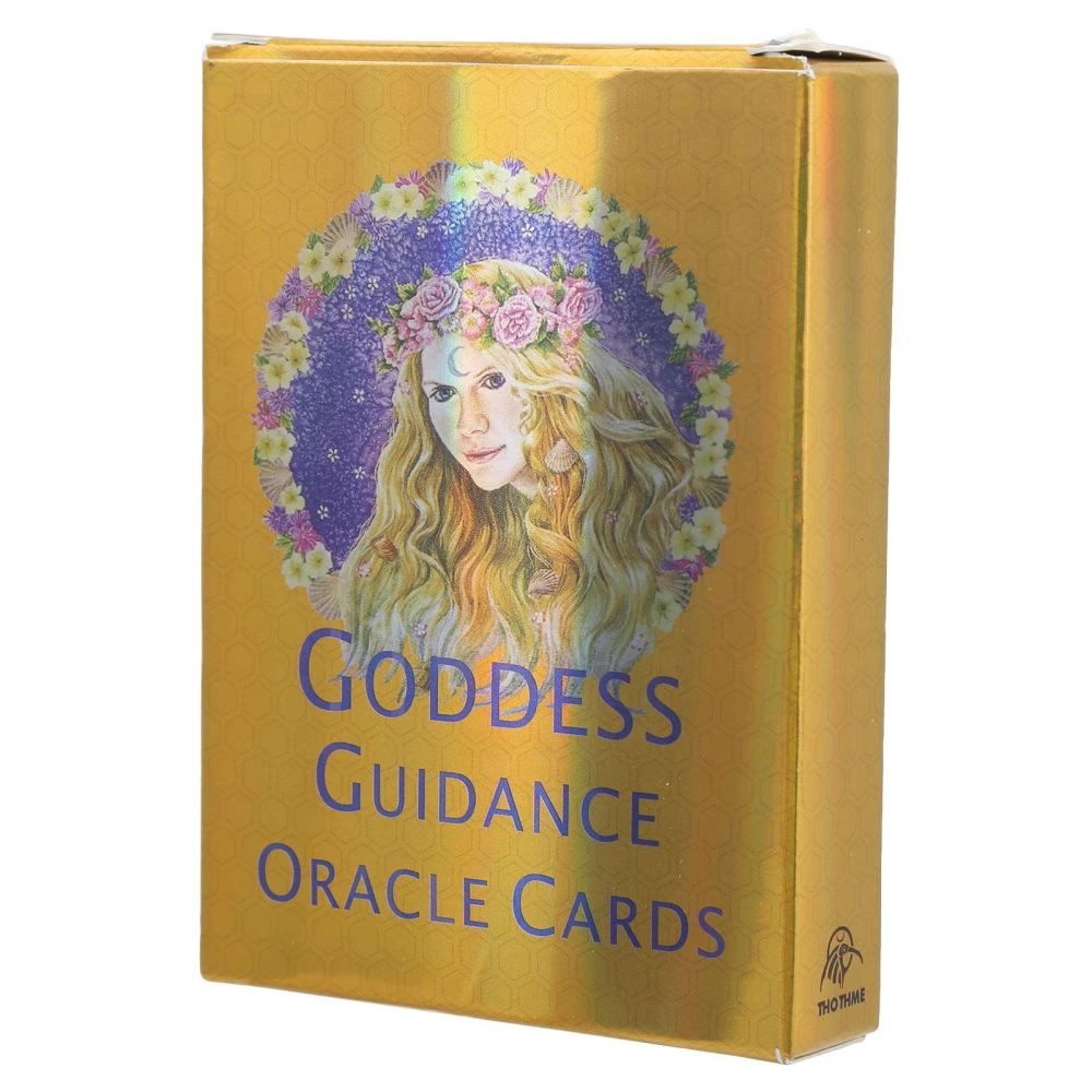 English Language Goddess Tarot Cards Deck Interactive Board Game Divination Tarot Card