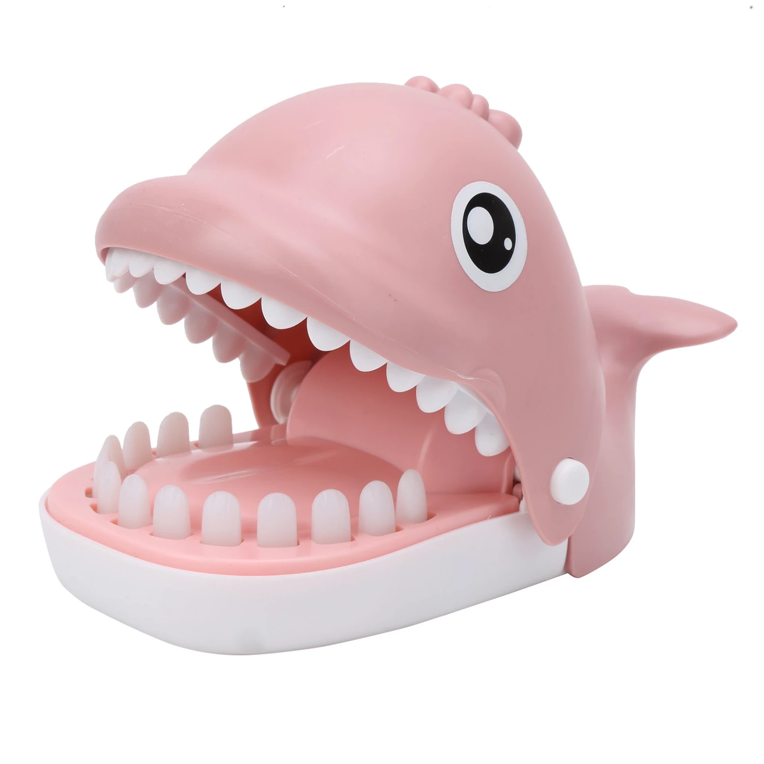Biting Finger Game Funny Toys Party ParentChild Interactive Stress Relief Toy Game(Pink )