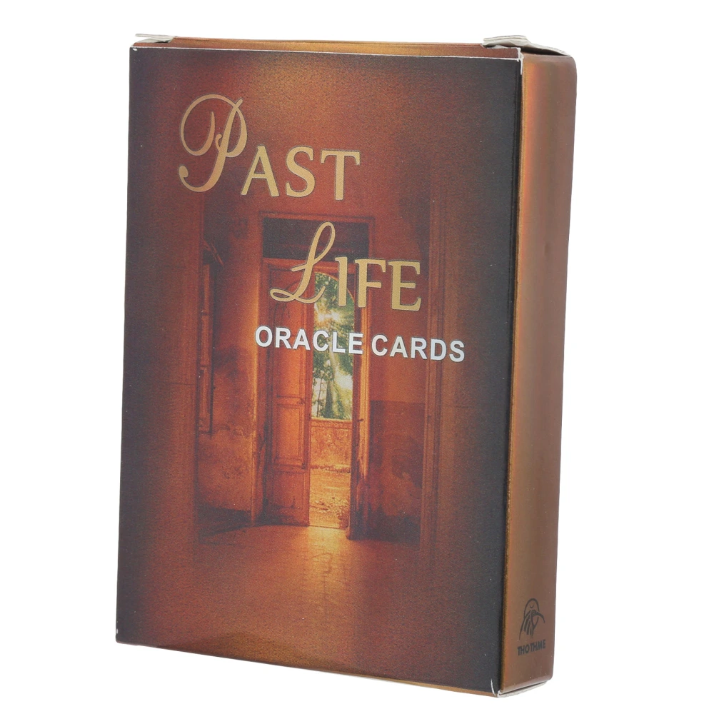 Tarot Cards Deck Hologram Paper English Version Fate Divination Card Board Game Toy