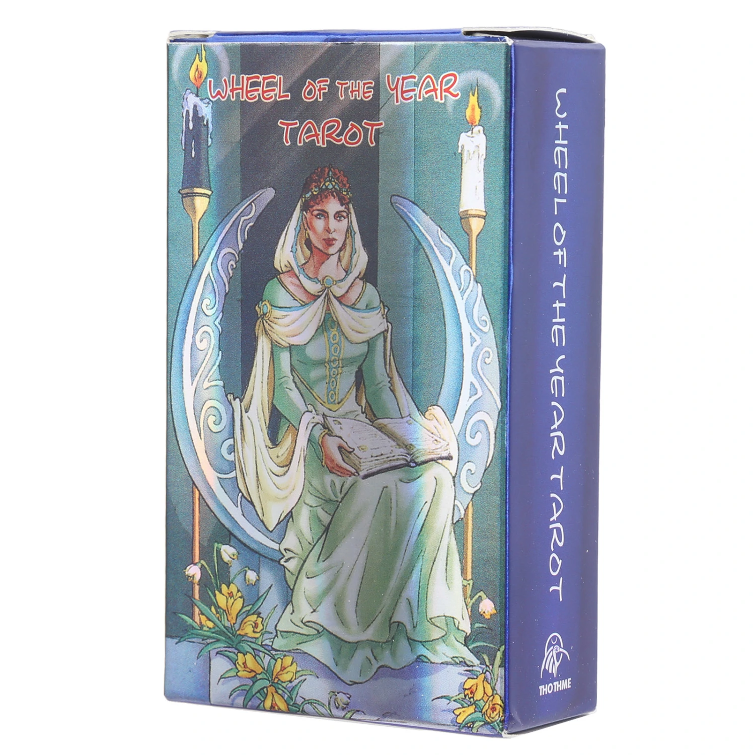 Tarot Cards Deck Fate Divination Hologram Paper English Board Game Party Playing Cards