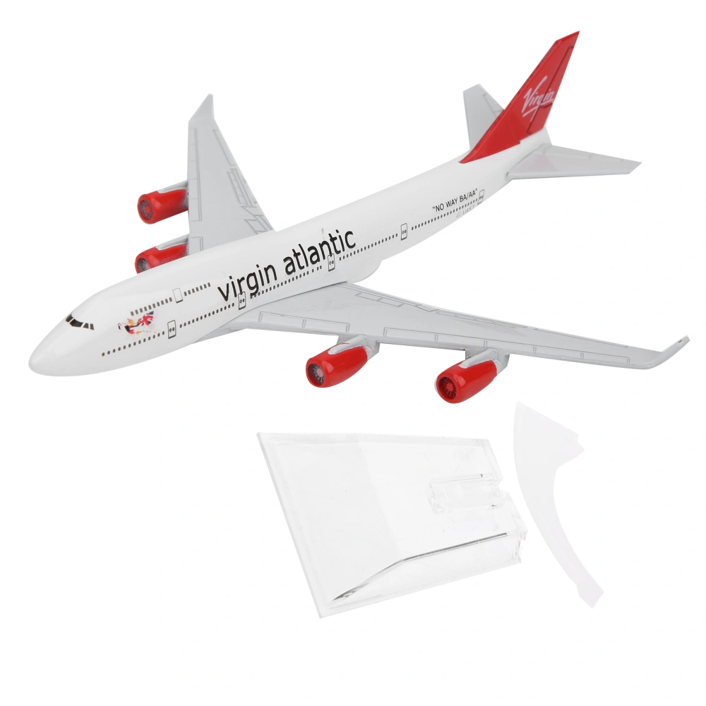 16CM Airplane Model Highly Simulation Alloy Airplane Model Git Toy for CollectionUK 747