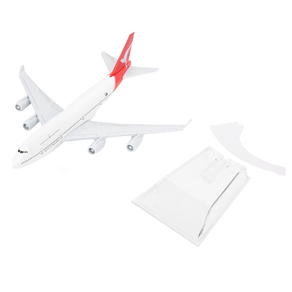 16CM Airplane Model Highly Simulation Alloy Airplane Model Git Toy for CollectionAU 747