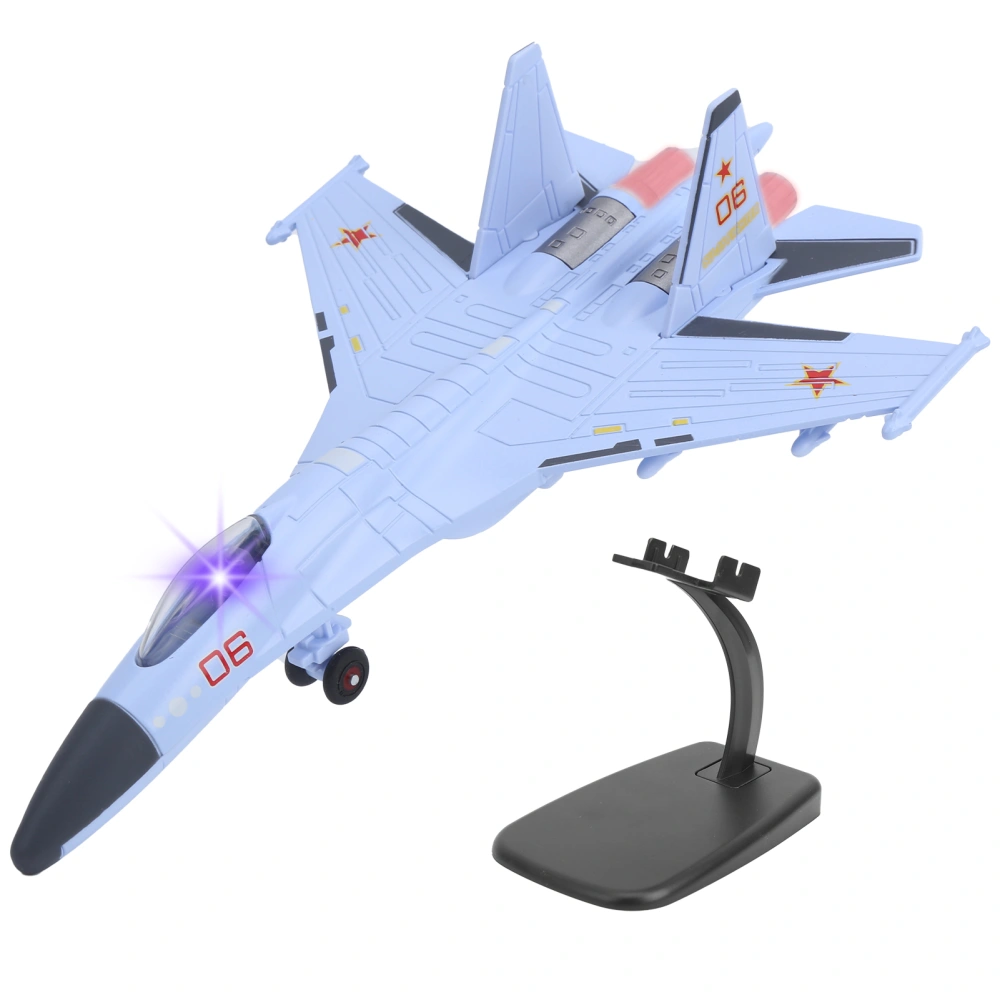 Alloy Aircraft Models Airplane Fighter Children Toys Model for Display Show CollectionsPurple