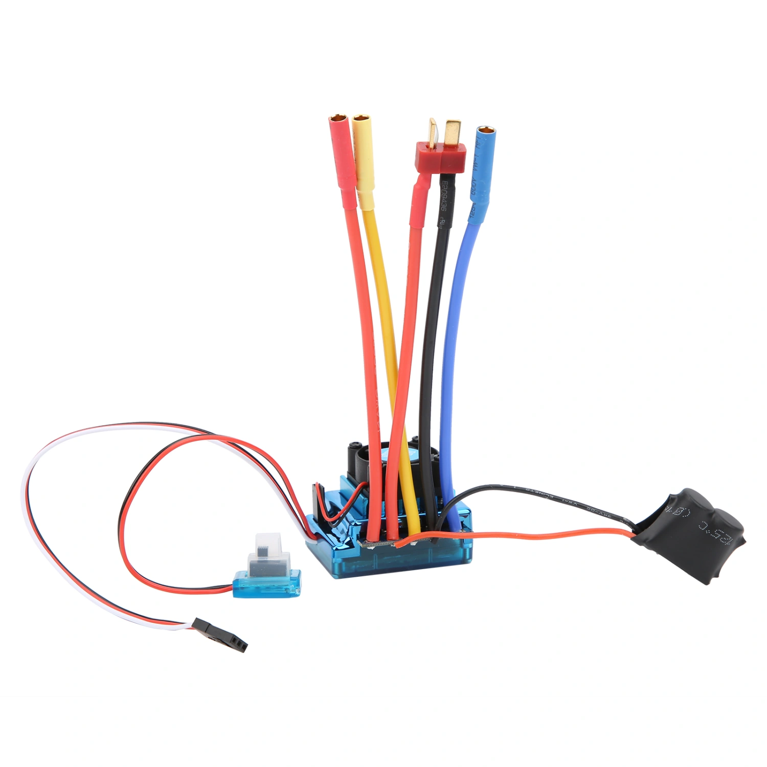 Brushless ESC Waterproof Dustproof Electronic Speed Controller for 1/10 RC Car Model60A