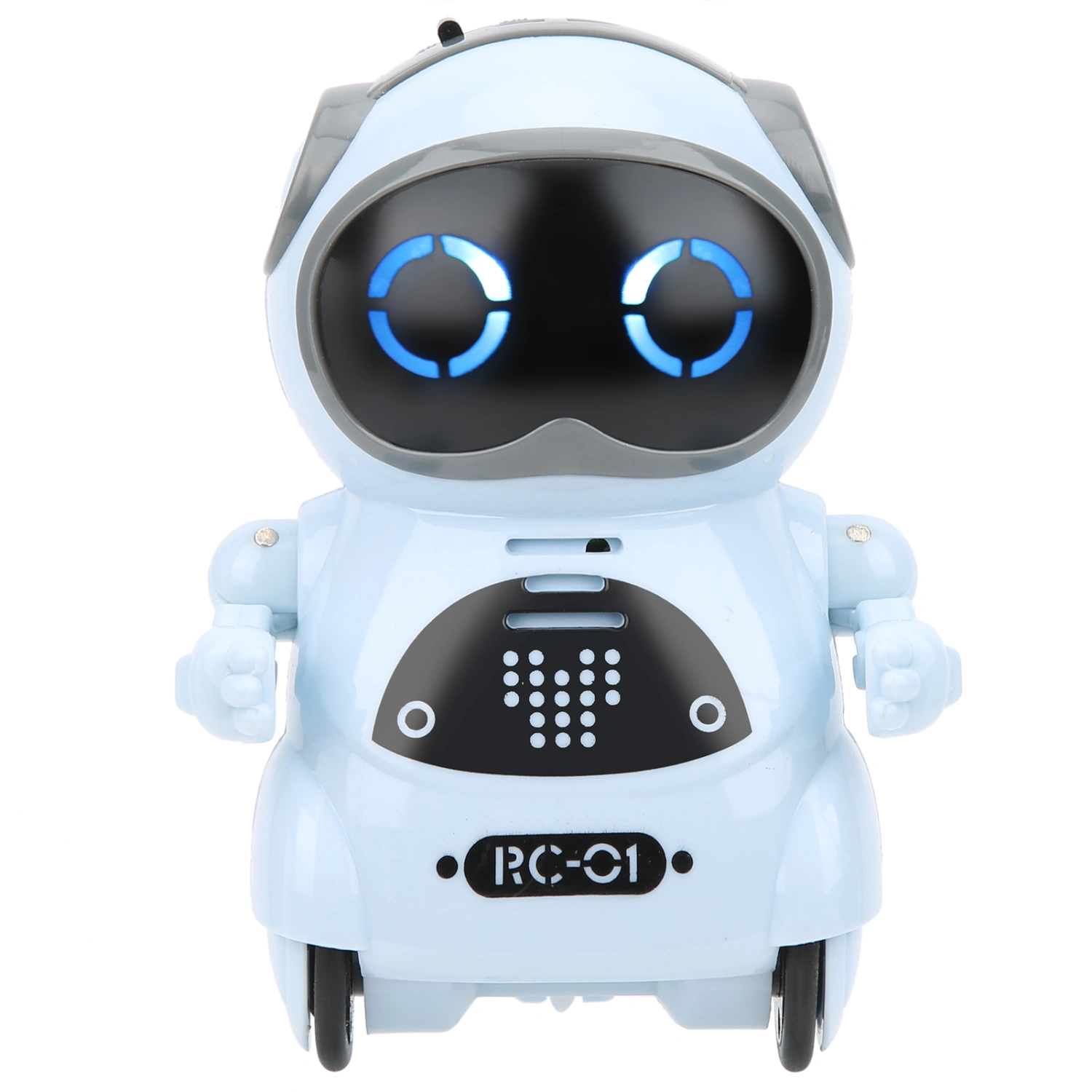 939A Robot Toy Interactive Voice Recognition Record Singing Dancing Mini RC Robot ToyBlue