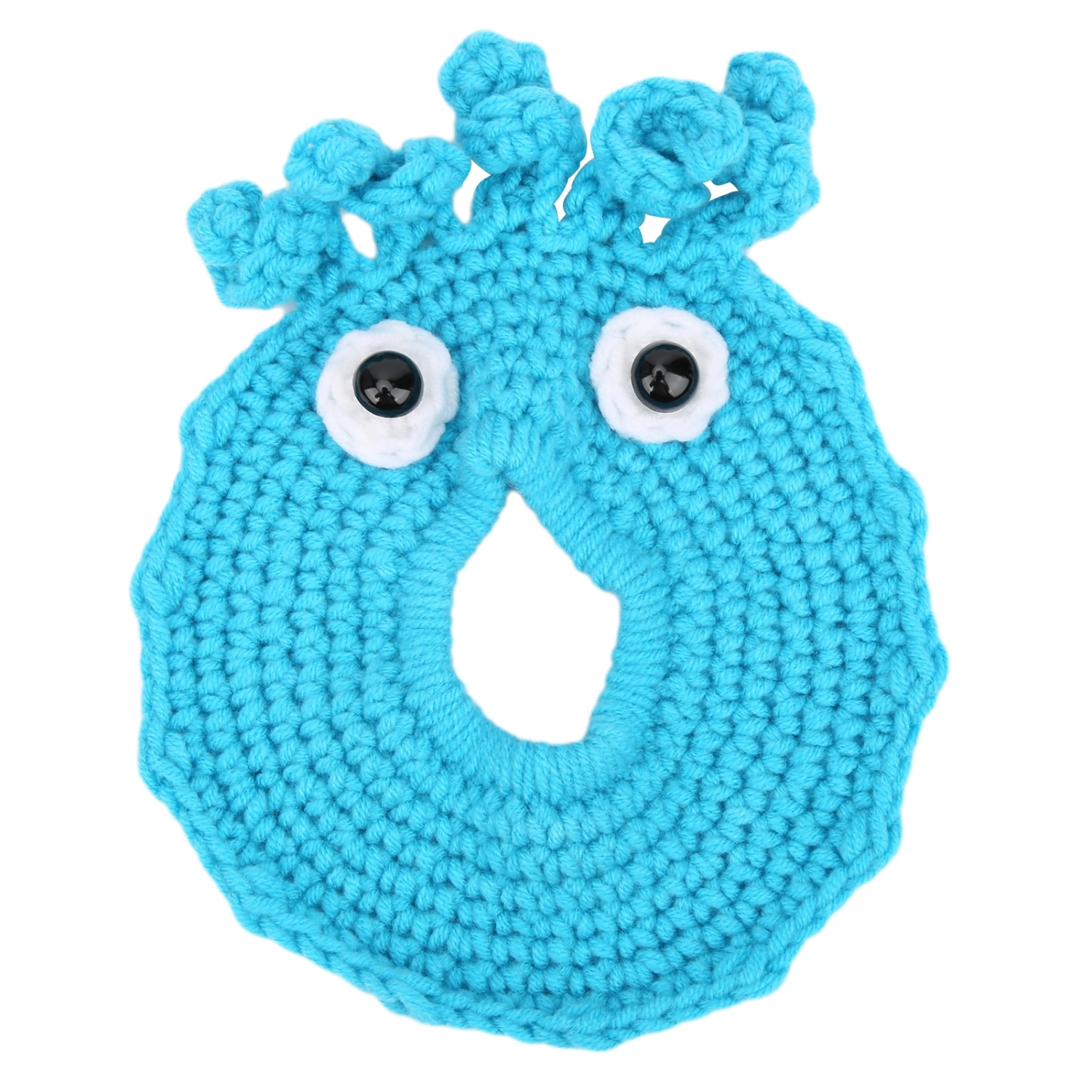 Hand Knitted Camera Lens Decorative Ring Pendant Baby Photography Guide Doll Accessory#4