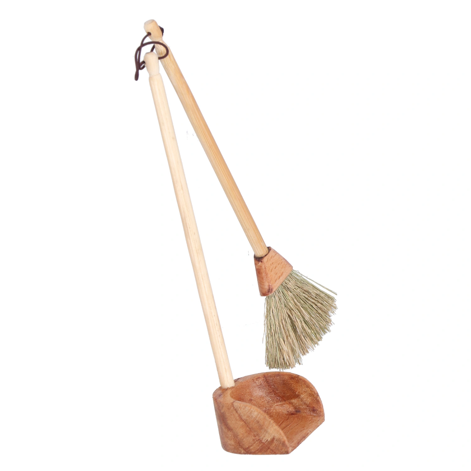 1:6 Dollhouse Miniature Broom Dustpan Cleaning Tools Simulation Dollhouse Accessory