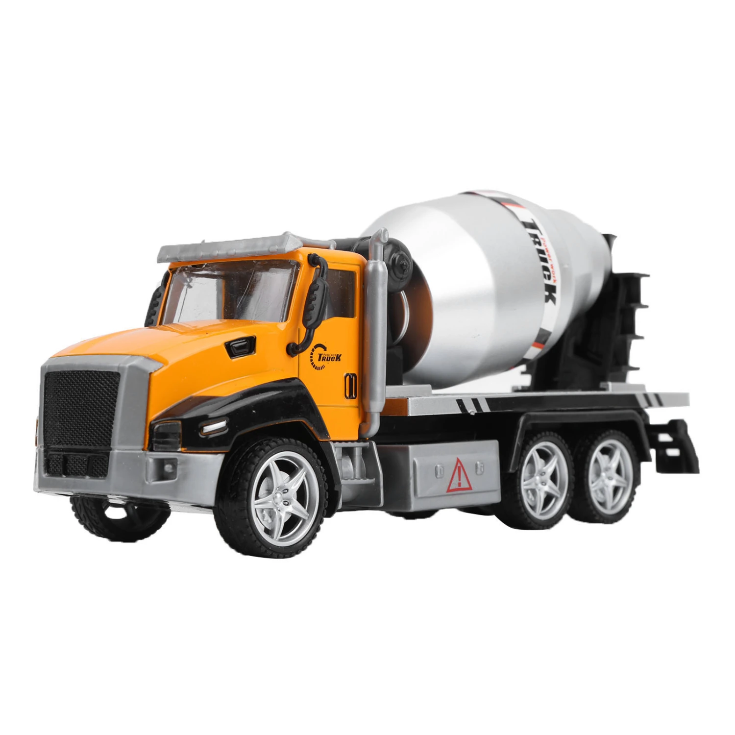 Alloy Pull Back Engineering Car Model Children Kid Simulation Car Toy Decoration Gift(#1 )