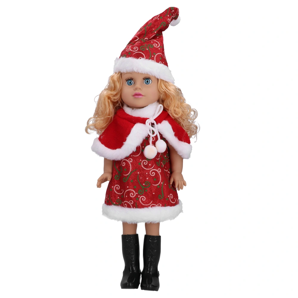 19inch Christmas Doll Set Cute Curly Hair Baby Toy Christmas Dolls for Children KidQ18‑208