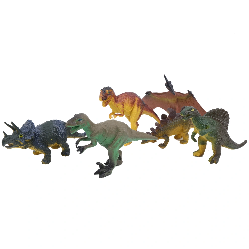 6Pcs Stimulated Dinosaur Model Toy Highly Simulation Animals Model for Children KidsDinosaur Model