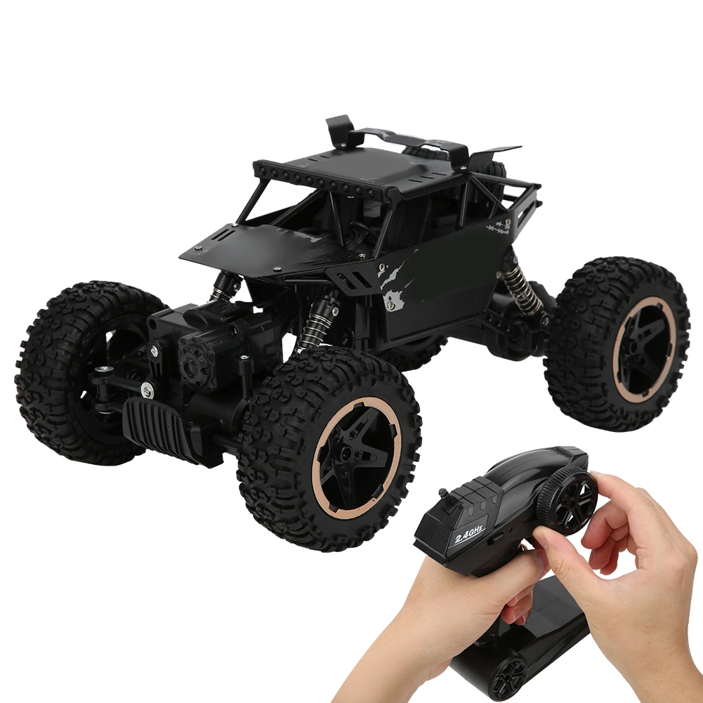 2.4G 1 : 18 Scale Highly Simulation Remote Control Car Model Toy Gift for Baby BoyBlack 1:18