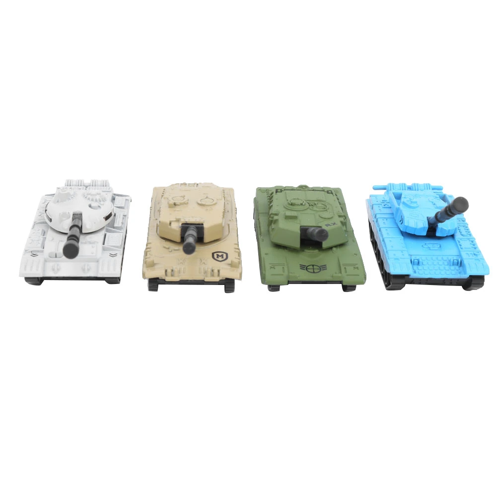 4pcs Alloy Tank Model Highly simulation Decoration Military Tank Model Toy for KidAlloy Tank Model