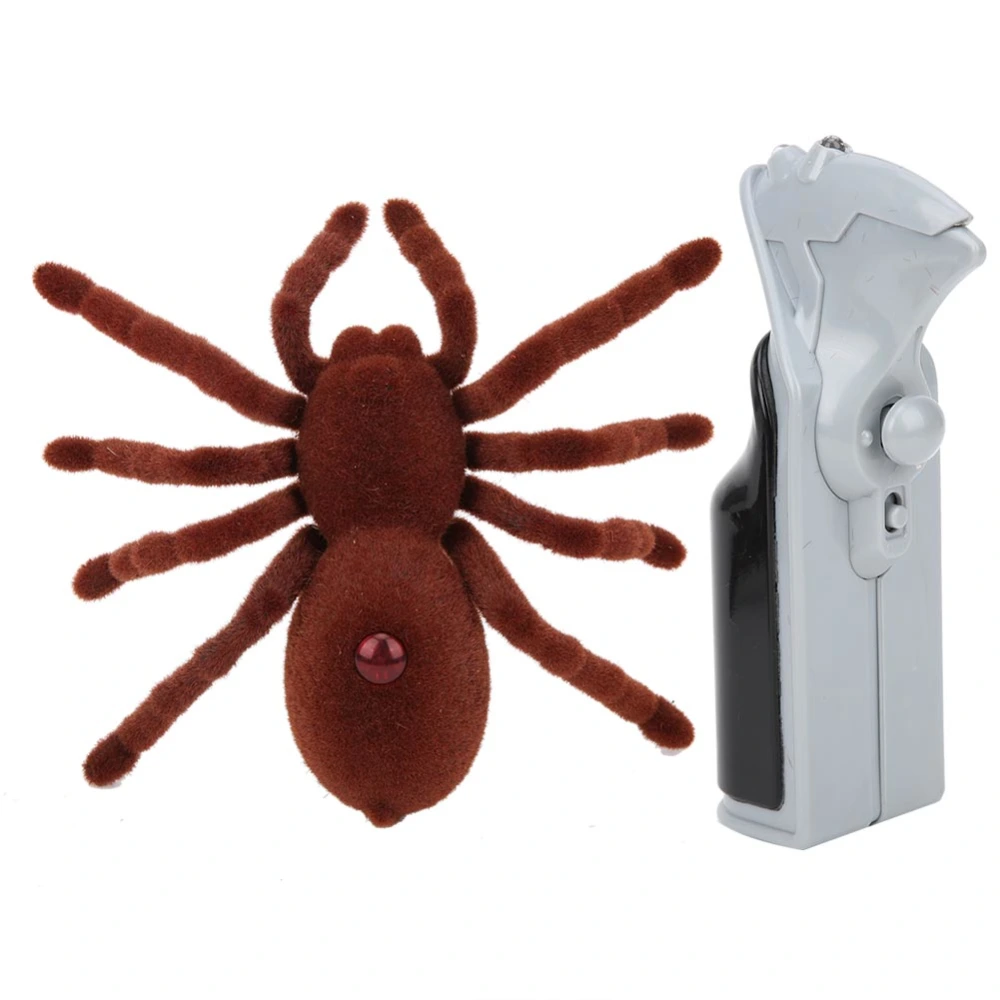 Halloween Spider 2CH Remote Control Scary Creepy Soft Fake Spider Party Props787