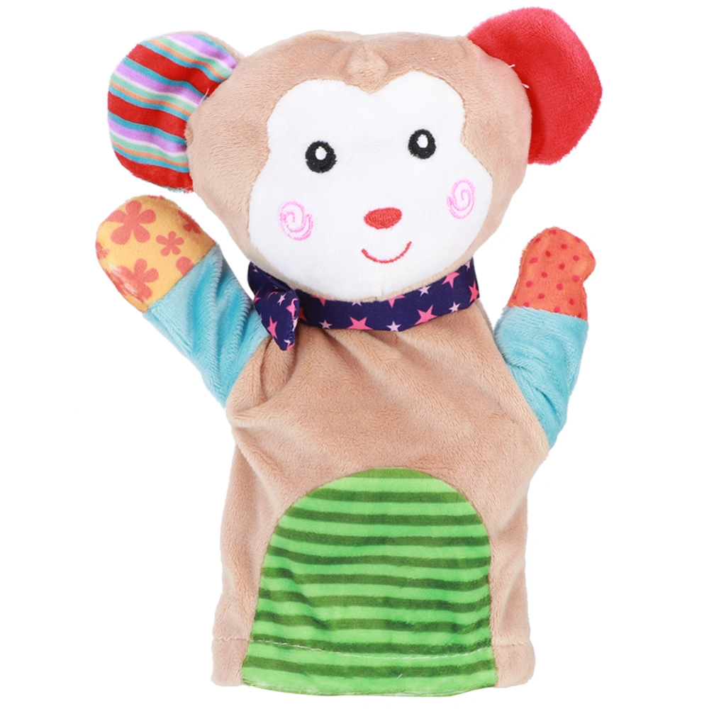 Cute Cartoon Animal Head Hand Puppets Soft Unfading ParentChild Interaction Toy(#1 )