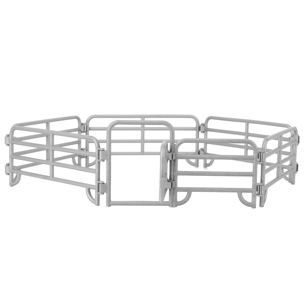 16pcs Children Play House DIY Garden Farm Fence Guardrail Door Blocks Kid Toy Accessory(PL127‑A )
