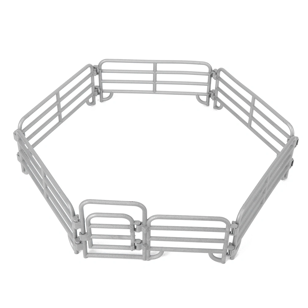 16pcs Children Play House DIY Garden Farm Fence Guardrail Door Blocks Kid Toy Accessory(PL127‑A )