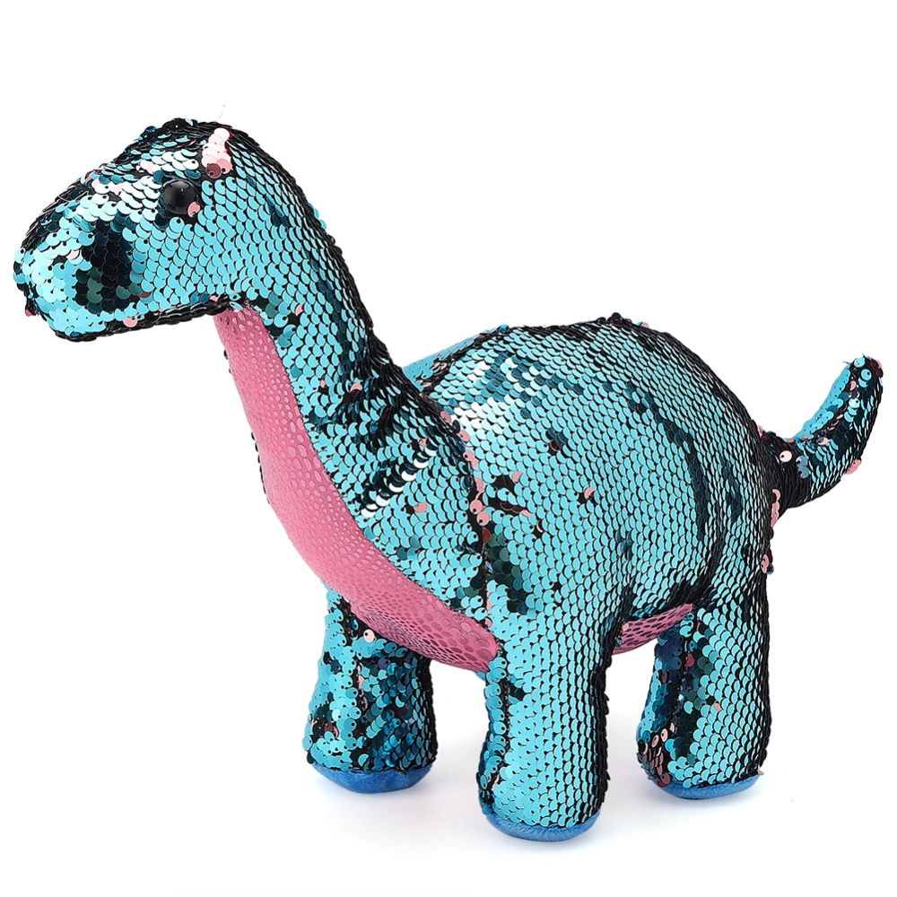 Sequins Dinosaur Plush Toy Soft Cartoon Dinosaur Doll Kid Baby Toy Children GiftS