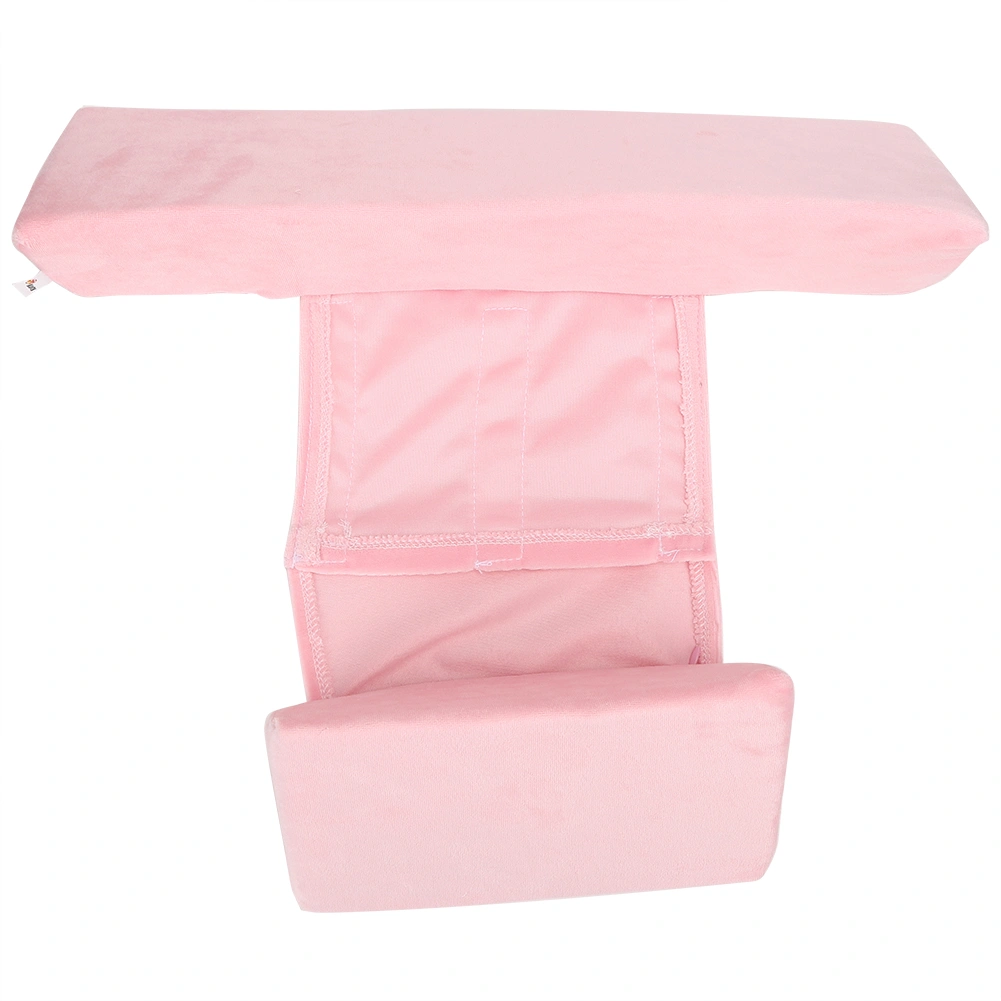 Baby Side Sleeping Wedge Pillow Styling Pillow Infant Side Sleep Positioner Anti‑Spitting Milk(Pink )