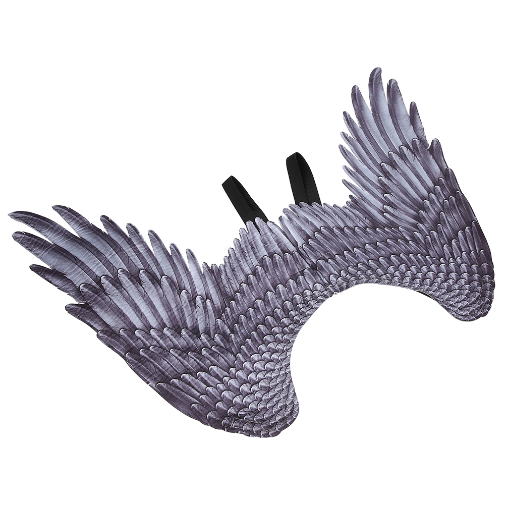 Large Wing Children Boy Girl Halloween Party Cosplay Costume Accessories Props Black