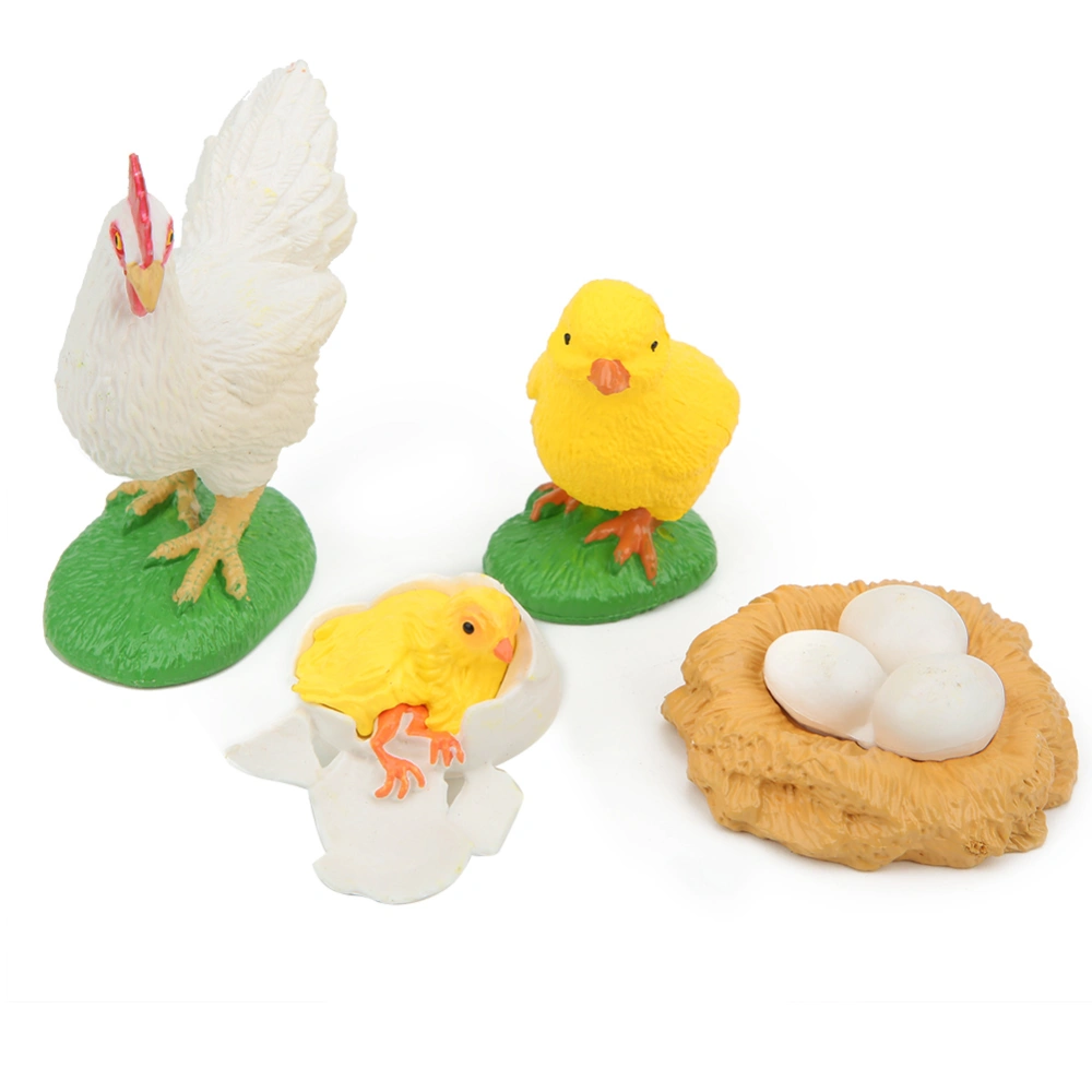 Highly Simulation Animal Life Cycle Model Toy Children Kid Learning Model ToyChick Life Cycle