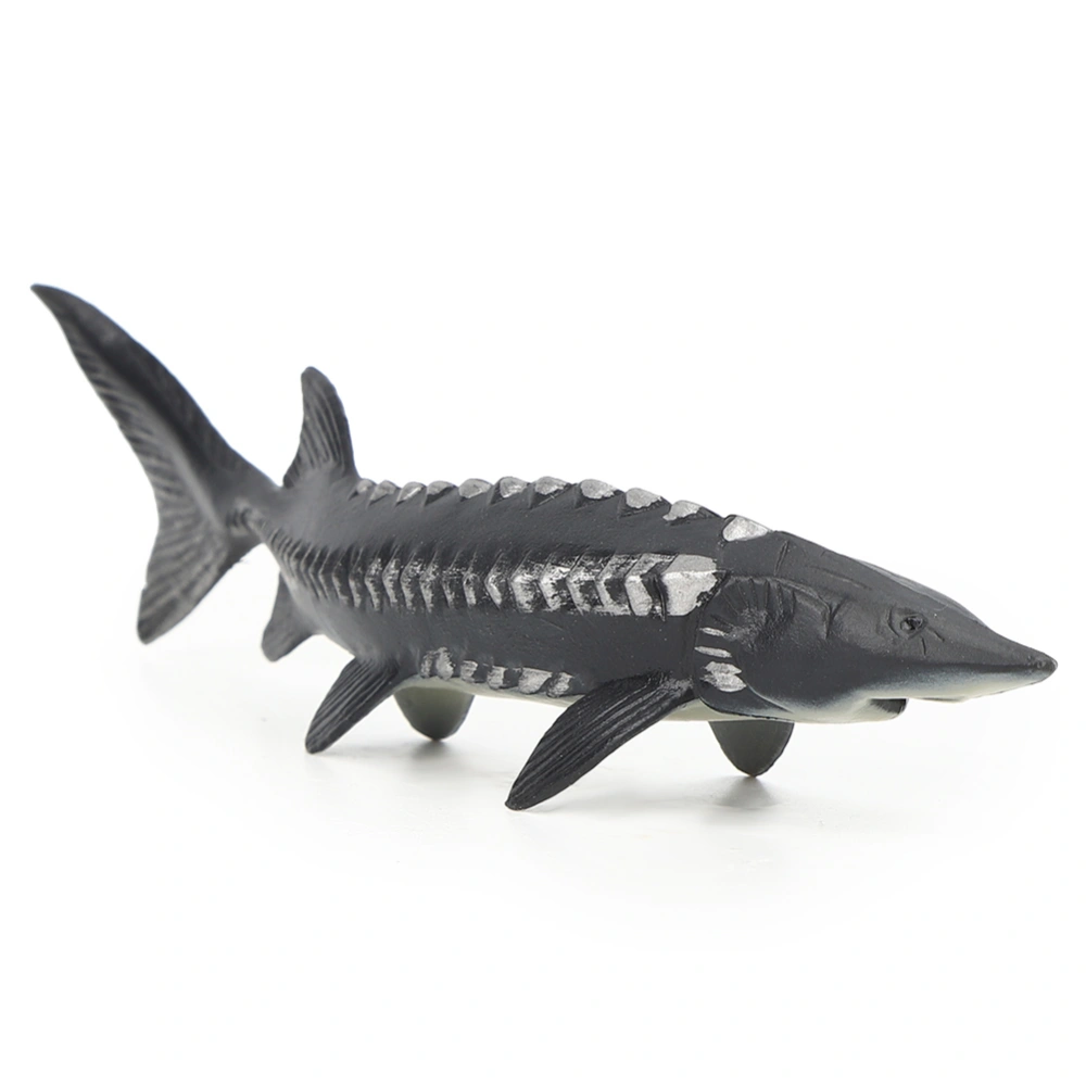 Simulated Fake Fish Model Lifelike Sturgeon Fish Model Artificial Toy for Home Decor(M&#8209;1528 )