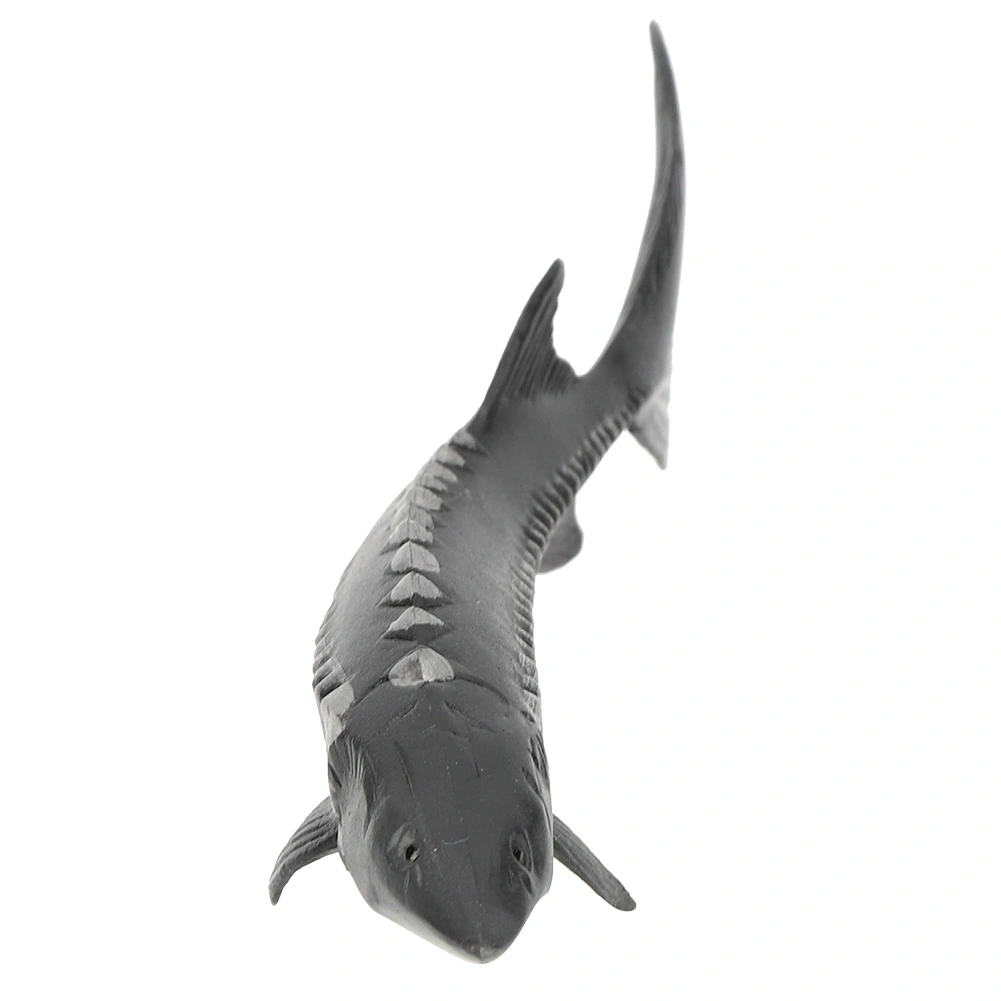Simulated Fake Fish Model Lifelike Sturgeon Fish Model Artificial Toy for Home Decor(M‑1528 )